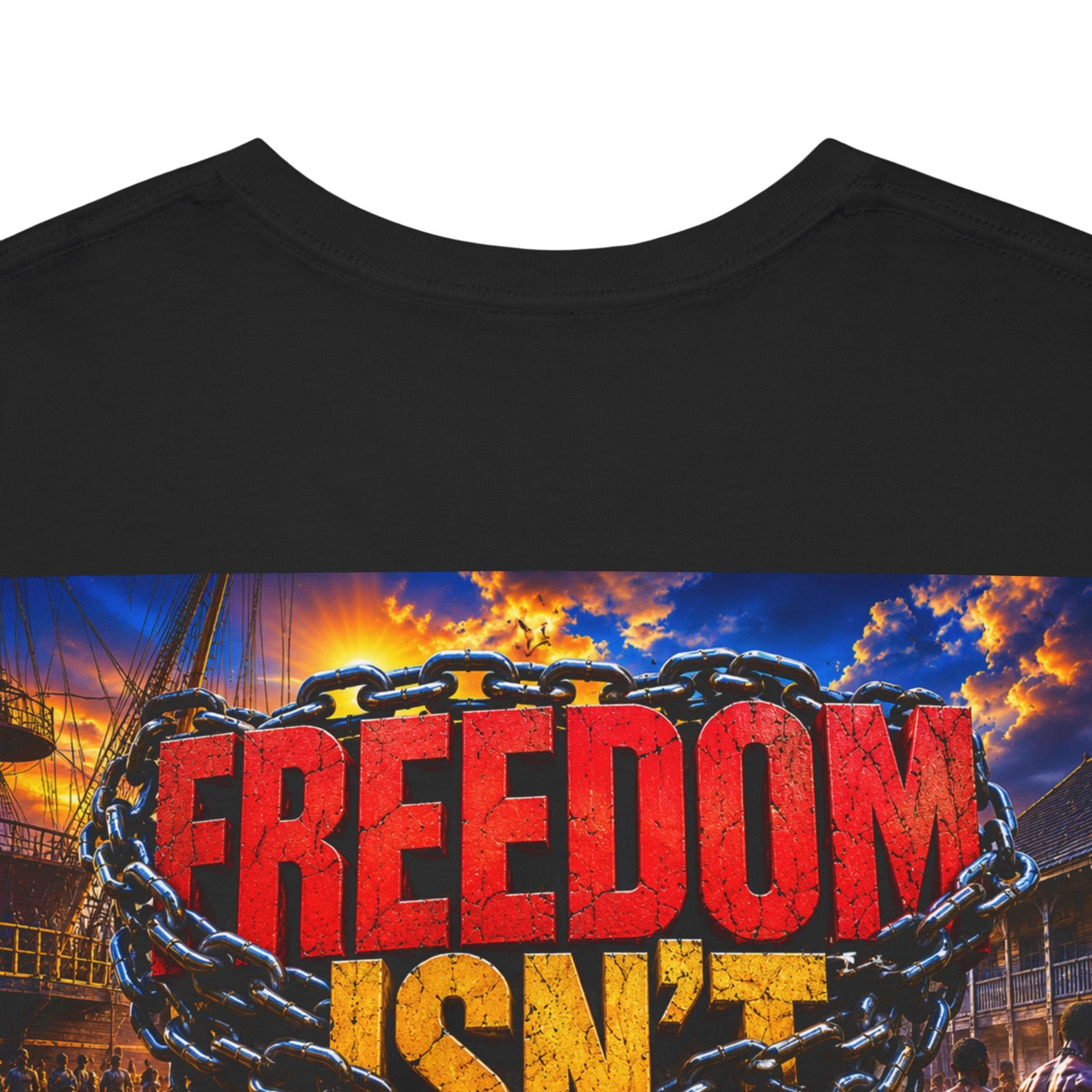 Graphic Tee — "F*ck the 4th" / "Freedom Isn’t Free" Patriotic Protest T-Shirt