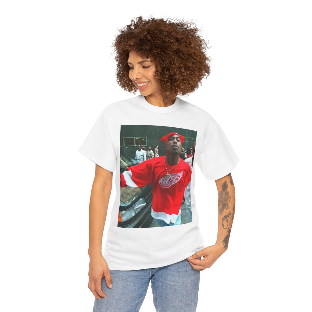 Graphic Tee — Retro Street Photo Print T-Shirt