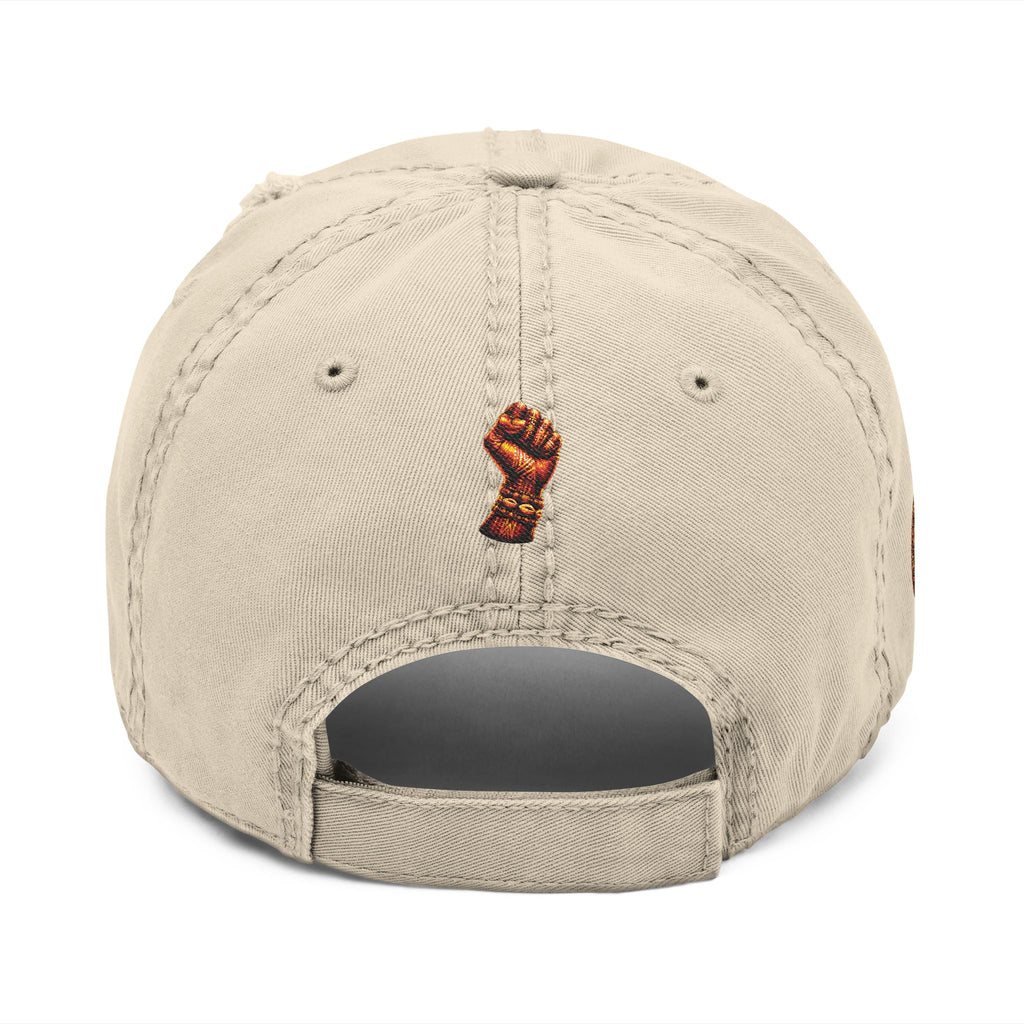 Mother braiding freedom— Vintage Flame Crest Cap