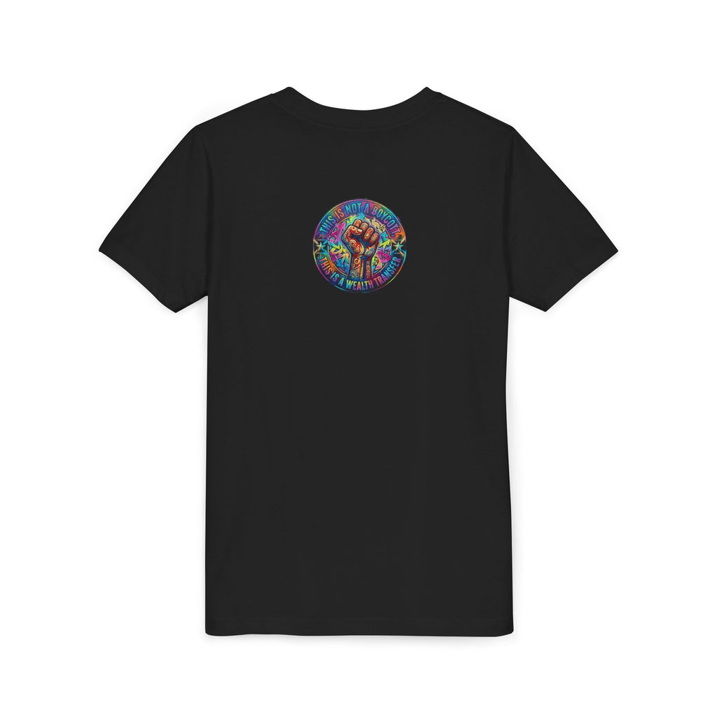 Kids Gaming Tee — Neon Rainbow Portal Gamer Shirt