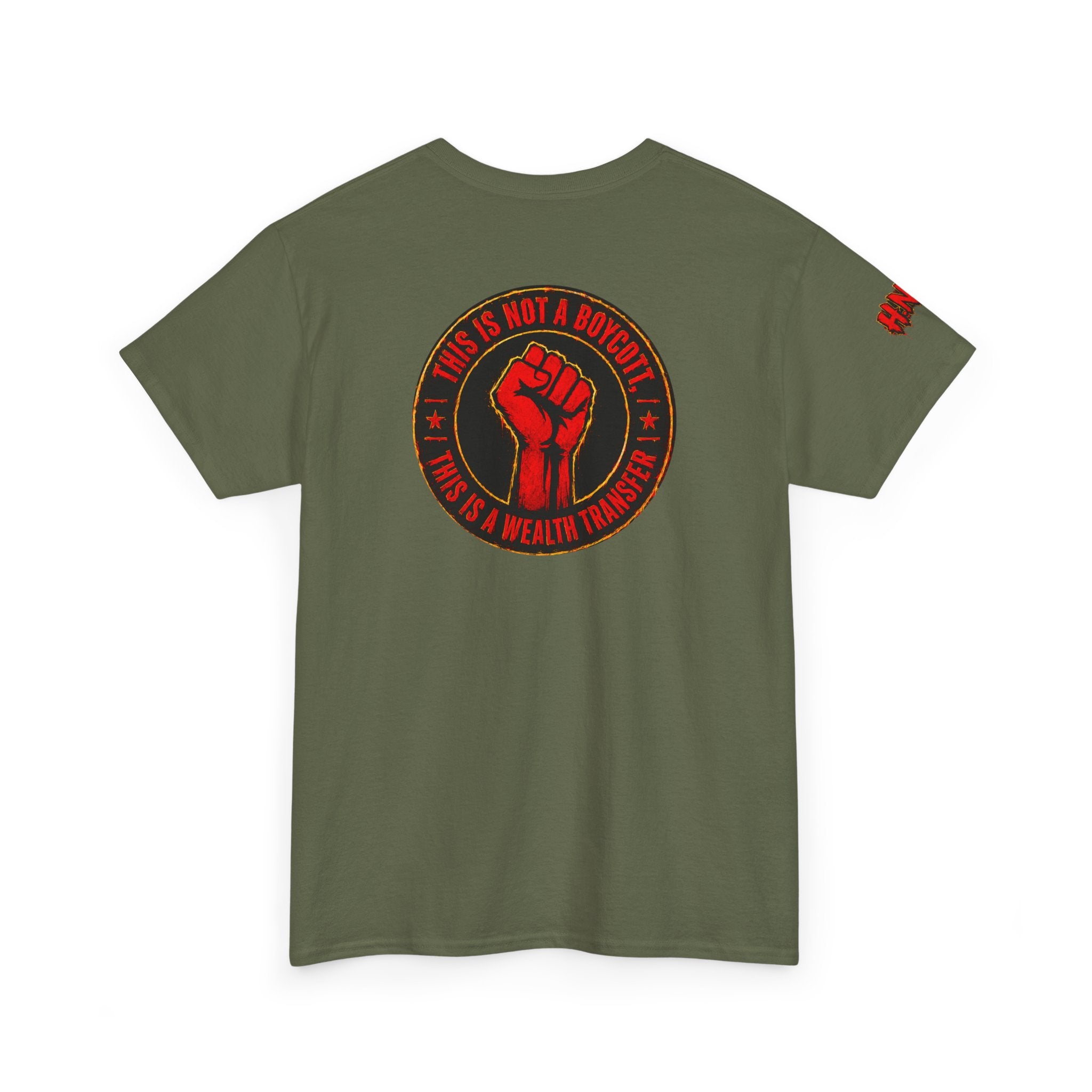 H.N.I.C. Graphic Tee — 'This Is Not A Riot' Raised Fist Streetwear T‑Shirt