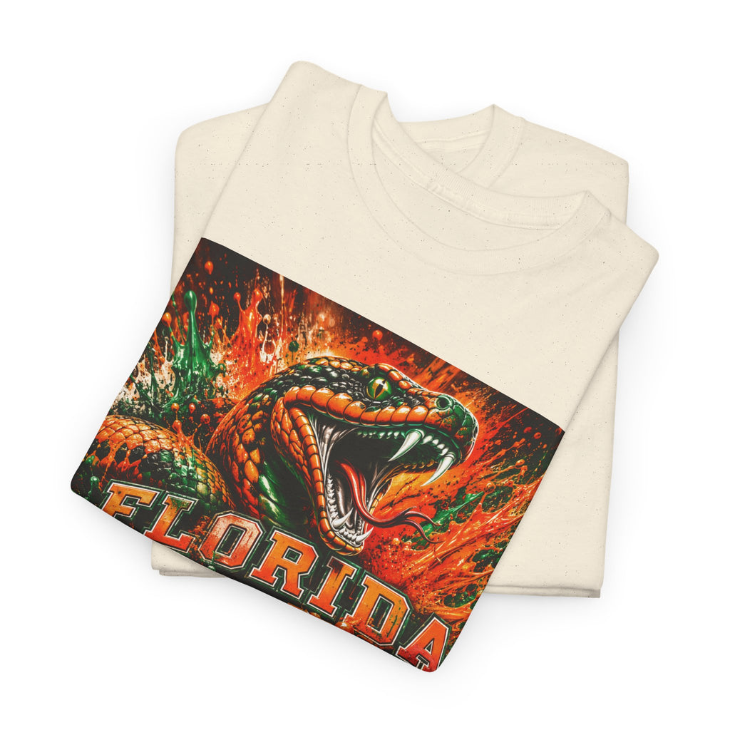 Florida A&M University Rattler Tee — Vintage Snake Mascot College T-Shirt