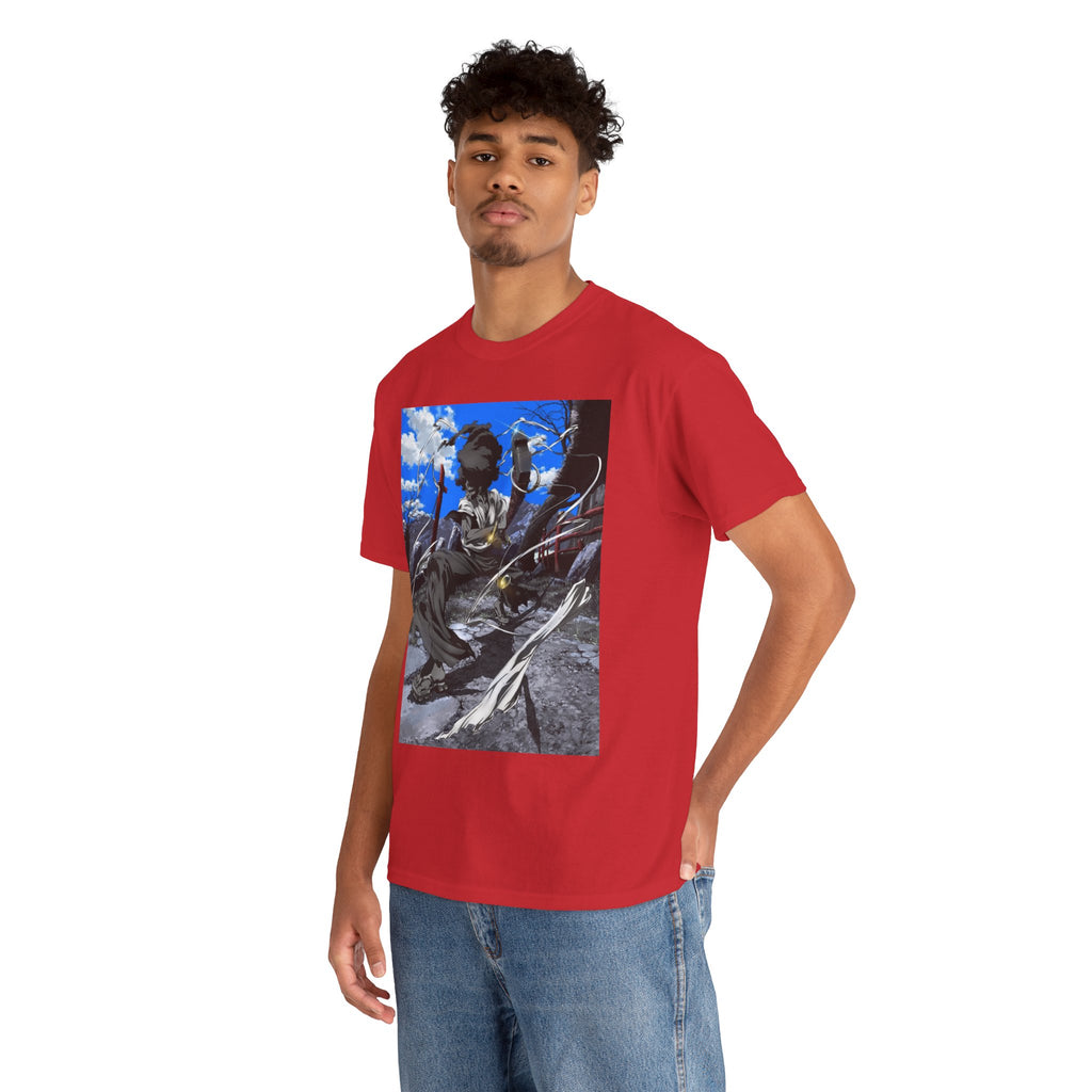 Afro Samurai Graphic Tee — Anime Streetwear T‑Shirt