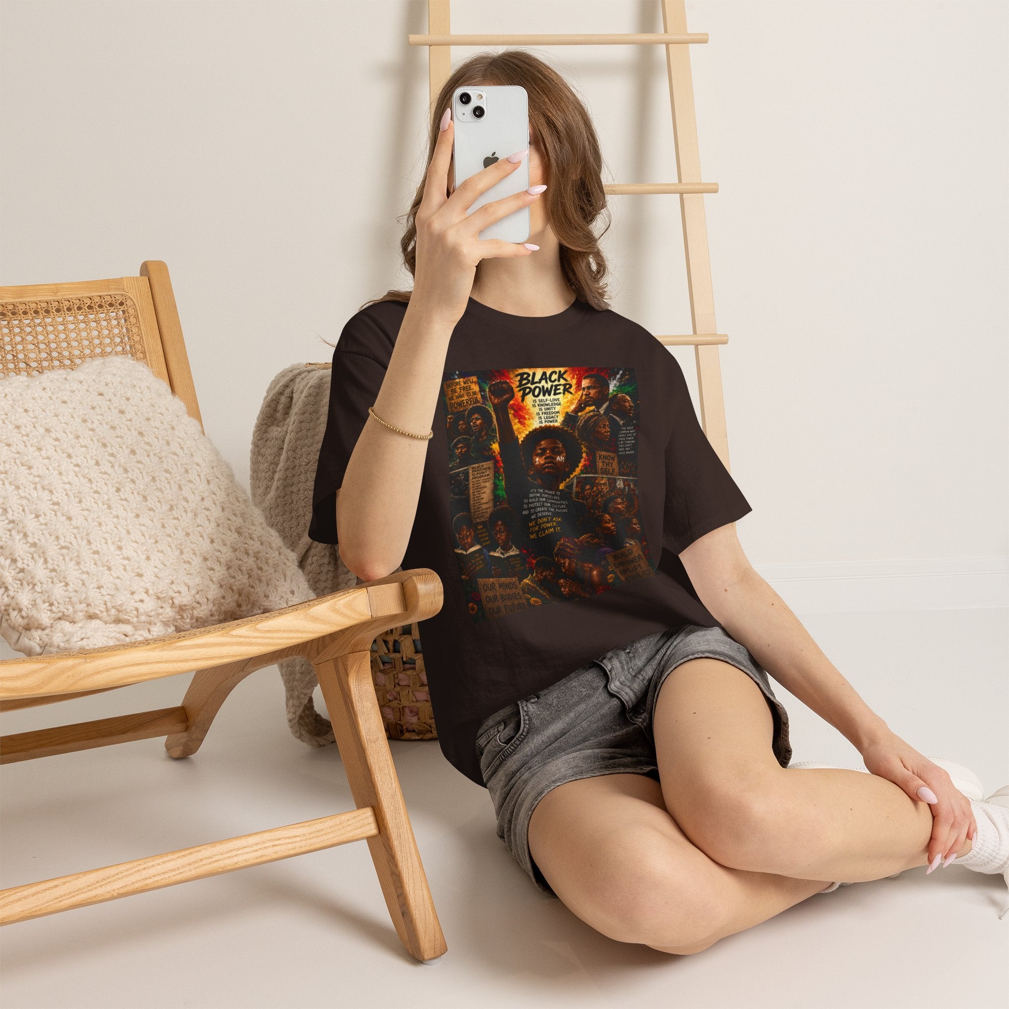 Black Power T‑Shirt — 'This Is Not A Boycott, This Is A Wealth Transfer' Protest Tee