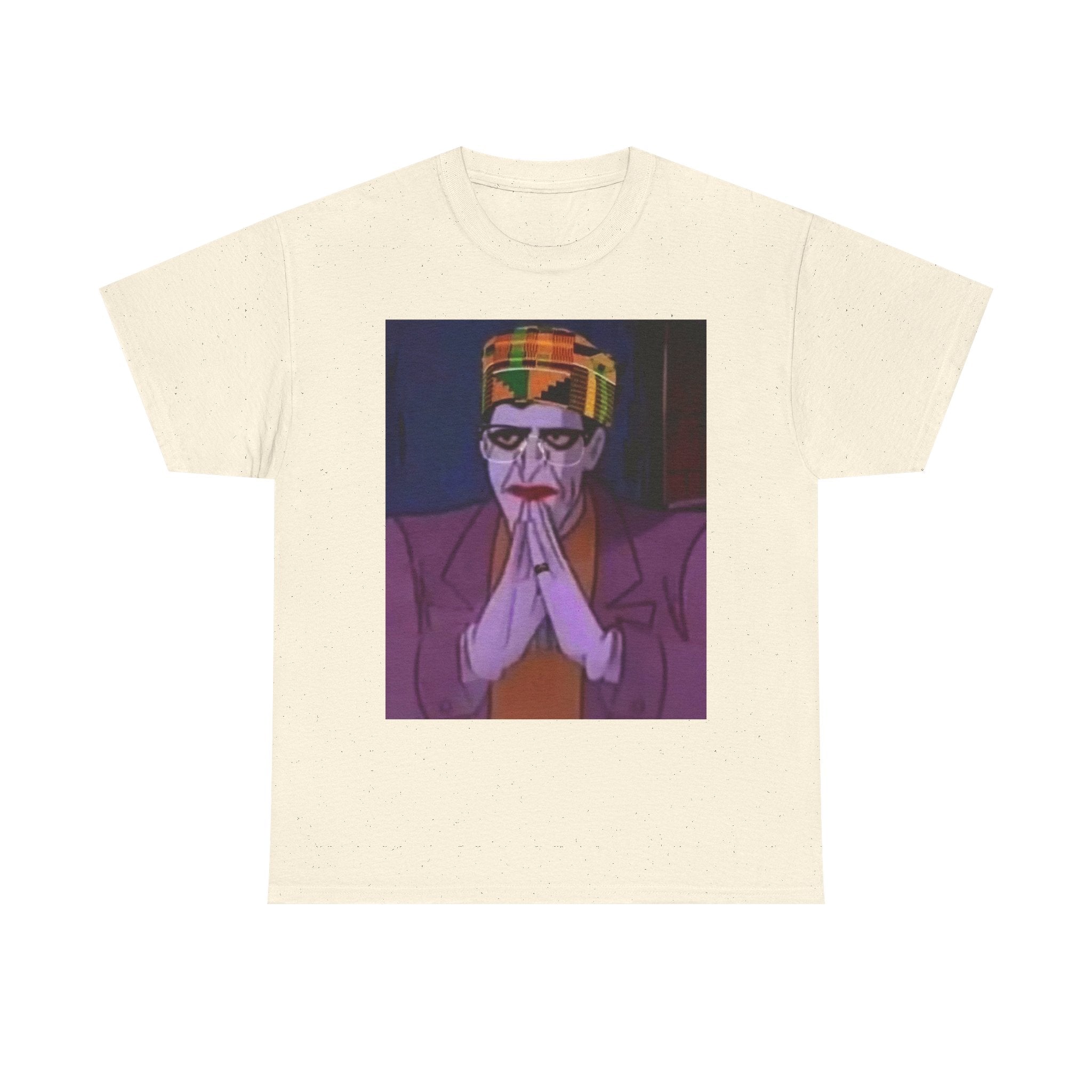 Graphic Tee — Vintage Afrocentric Joker Portrait & Psychedelic Raised Fist Art