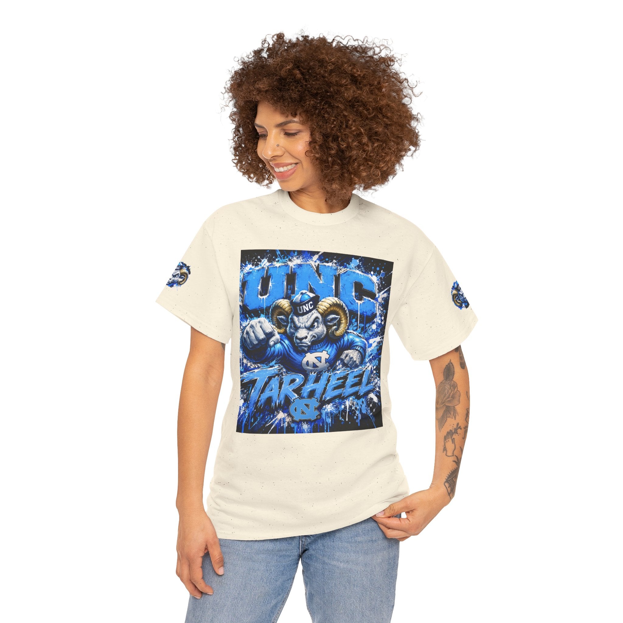 UNC Tar Heel Ram Graphic Tee — Collegiate North Carolina T-Shirt