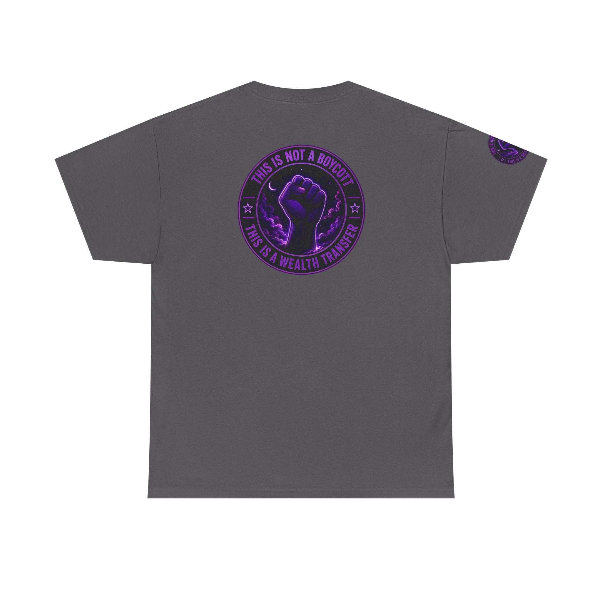 Graphic Tee — "Silence Is Not A Rebellion" Black Power Fist Tee