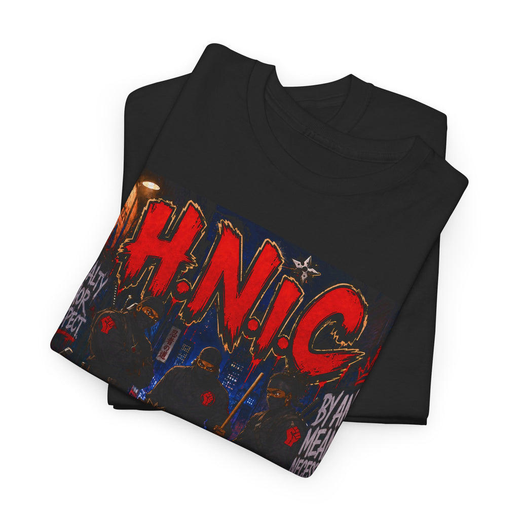 H.N.I.C. Graphic Tee — 'This Is Not A Riot' Raised Fist Streetwear T‑Shirt