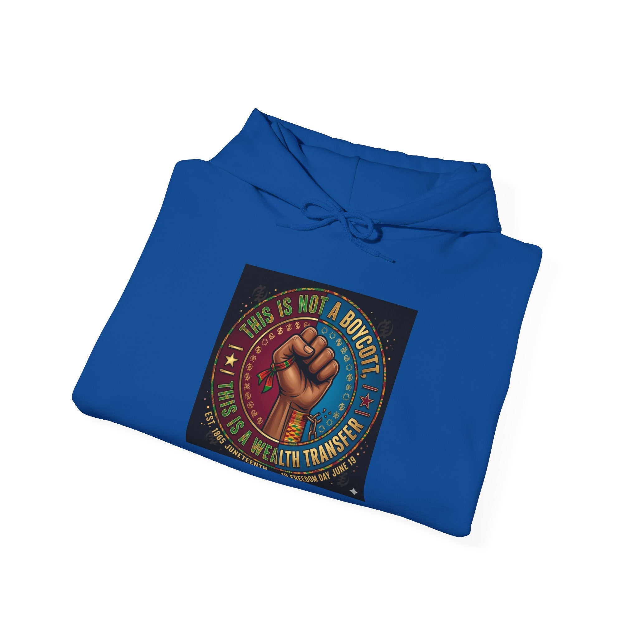 Empowered Unity Hoodie — "We Are a Movement" Fist Graphic Sweatshirt