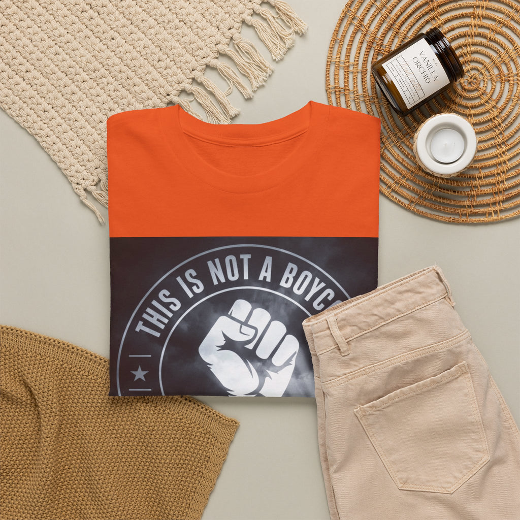 Pro-Union Fist T-Shirt — "This Is Not a Boycott, This Is a Wealth Transfer"