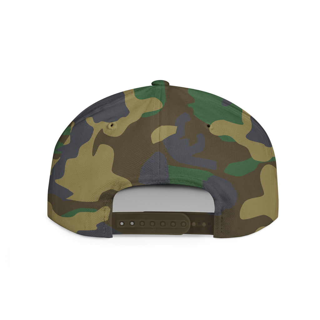 Copy of Flat Bill Snapback Hat — Retro Dance Crew Graphic Cap