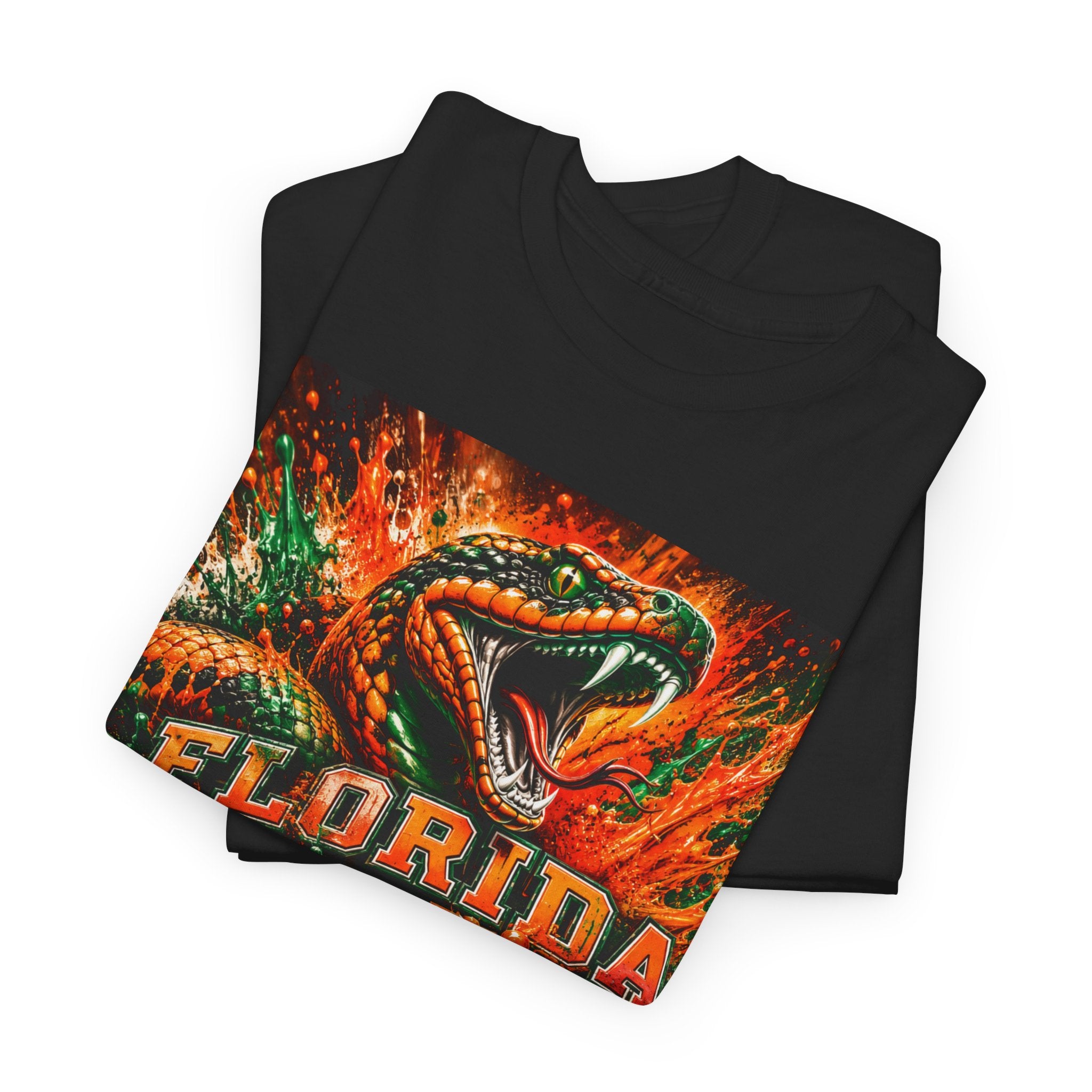 Florida A&M University Rattler Tee — Vintage Snake Mascot College T-Shirt