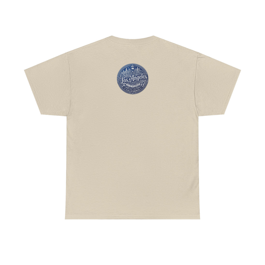 Iconic Rap Legend Photo Tee — Los Angeles Cap Graphic