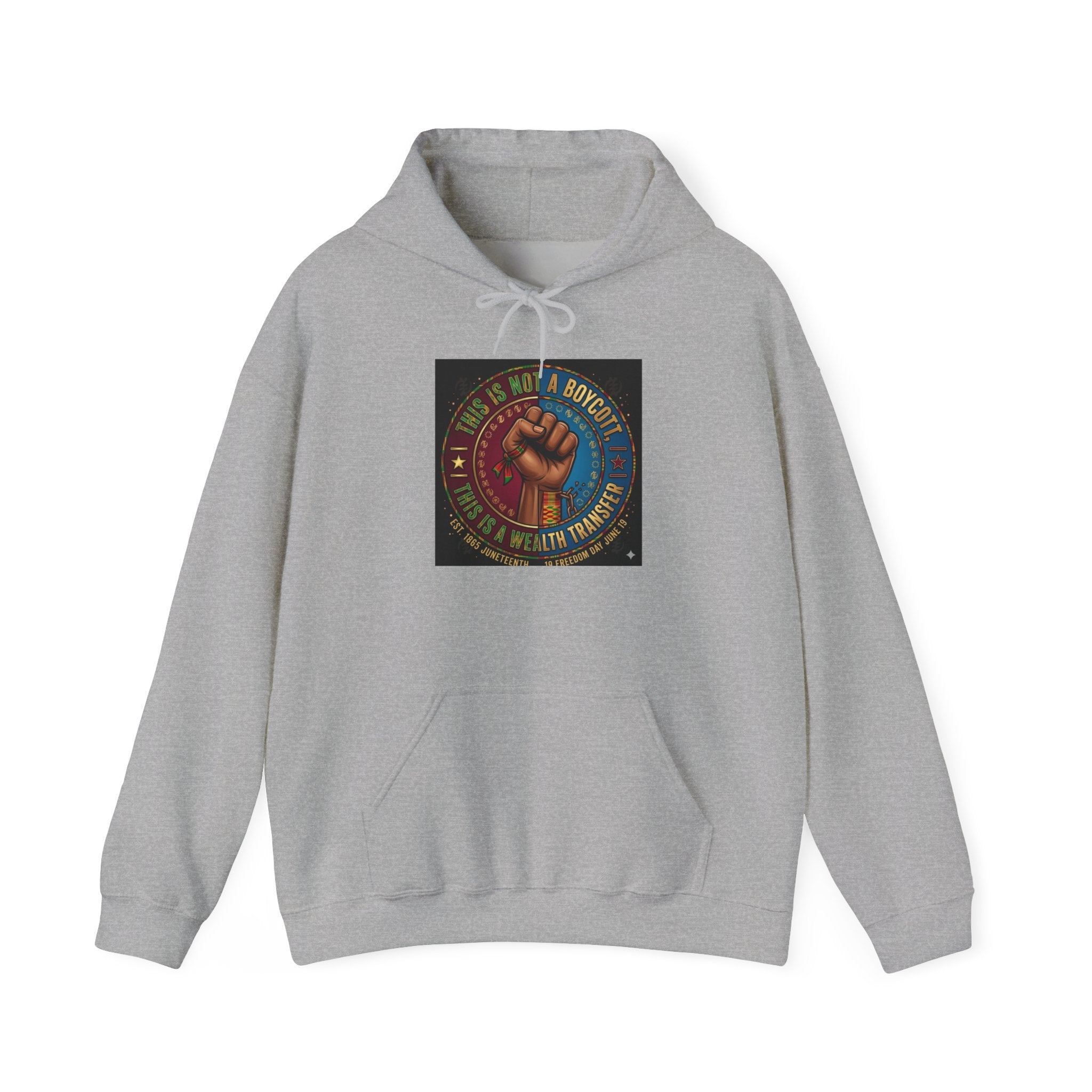 Empowered Unity Hoodie — "We Are a Movement" Fist Graphic Sweatshirt