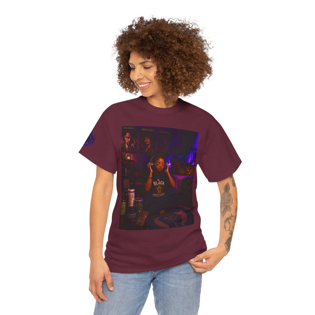 Graphic Tee — "Silence Is Not A Rebellion" Black Power Fist Tee