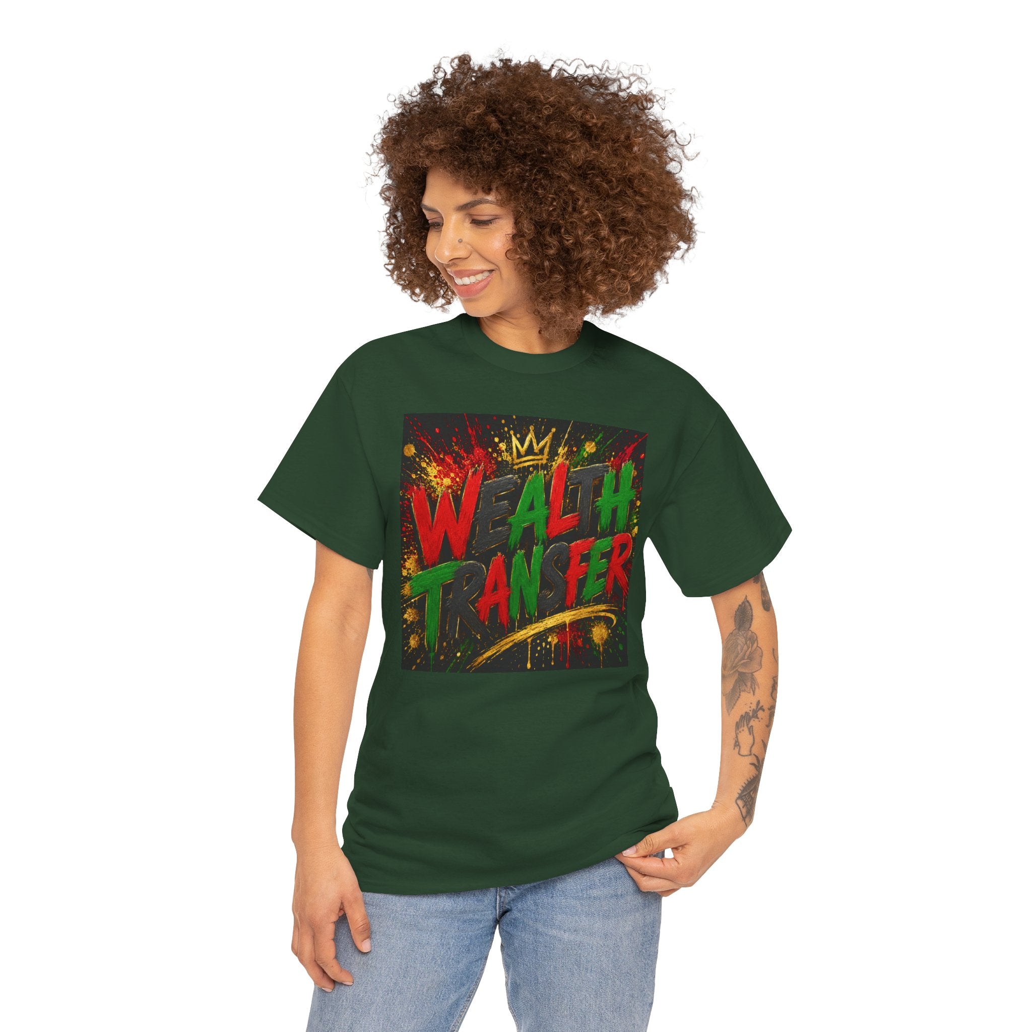 WALH TANKER Graphic Tee — Black Power Fist Back