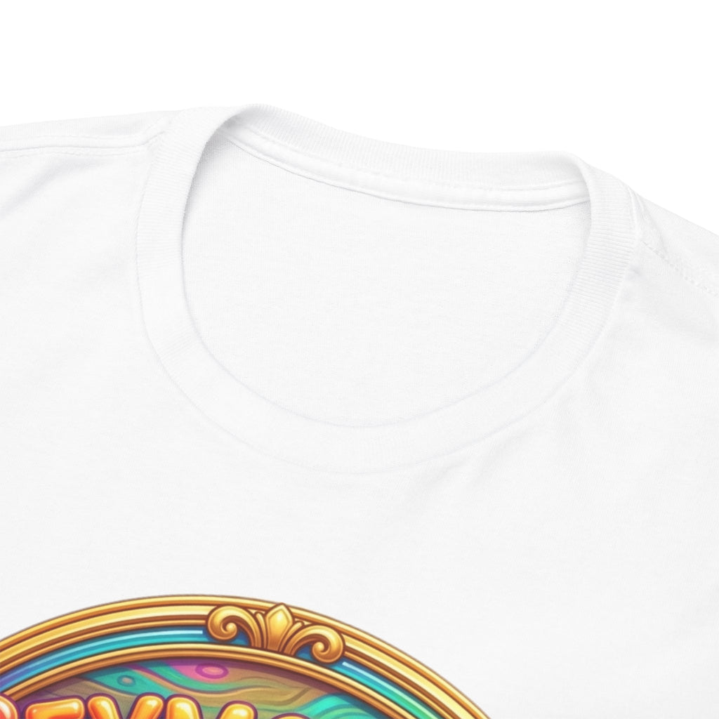 Caribbean BBQ & Seafood Tee — “Seymour’s” Vibrant Island Food Graphic T-Shirt
