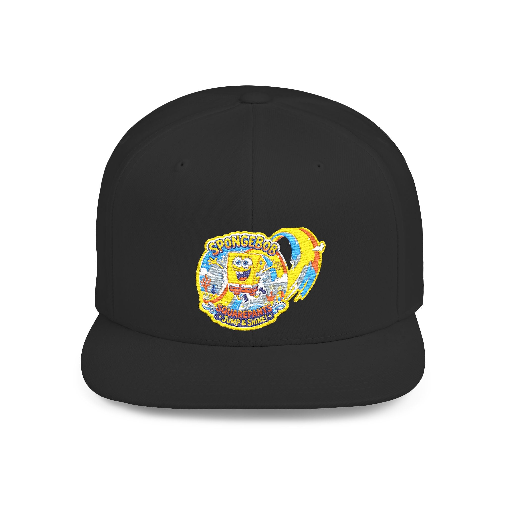 SpongeBob 'Jump & Shine' Royal Blue Flat Bill Snapback