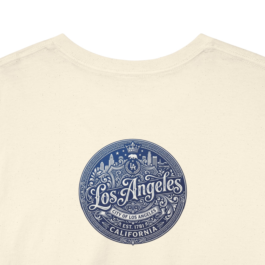 Iconic Rap Legend Photo Tee — Los Angeles Cap Graphic