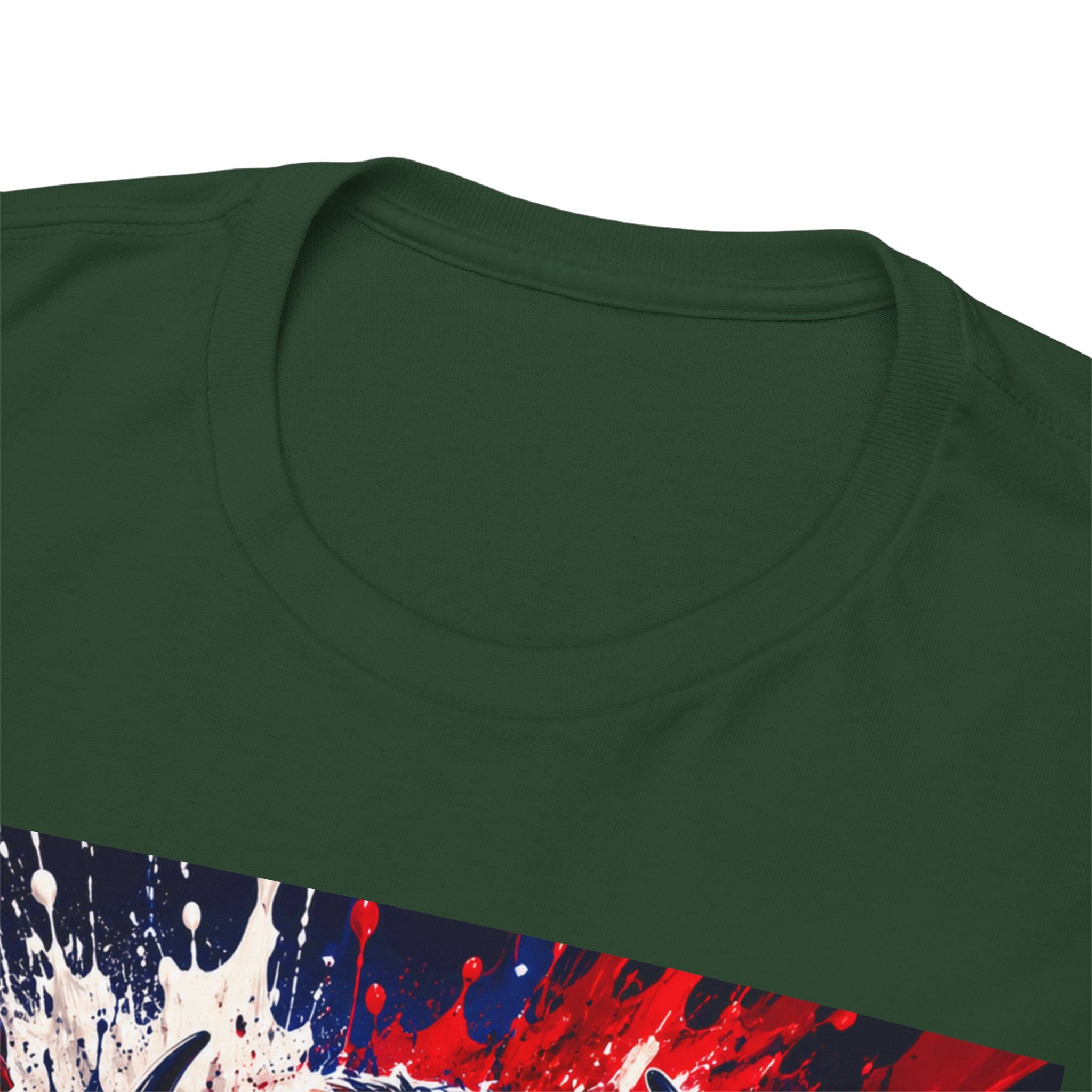 Howard University Buffalo Spirit Tee — HU Bison Red & Blue Campus Shirt