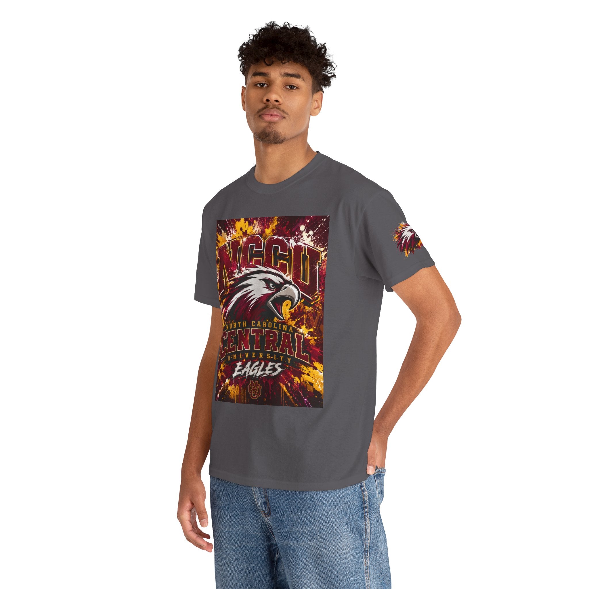 Central Eagles Graphic Tee — North Carolina Central University Mascot T‑Shirt