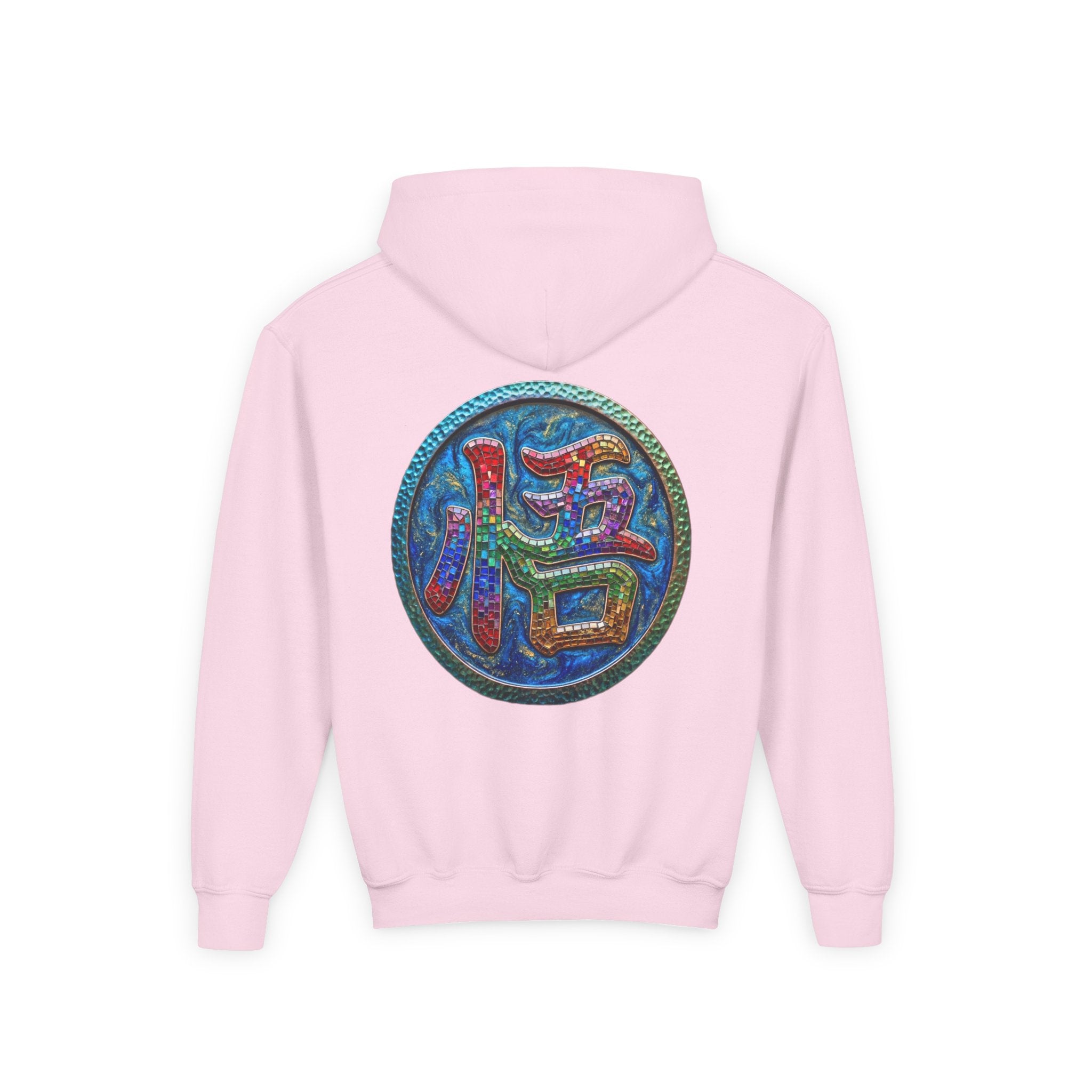 Dragon Boy Hoodie — Goku Cartoon Emblem Youth Hooded Sweatshirt