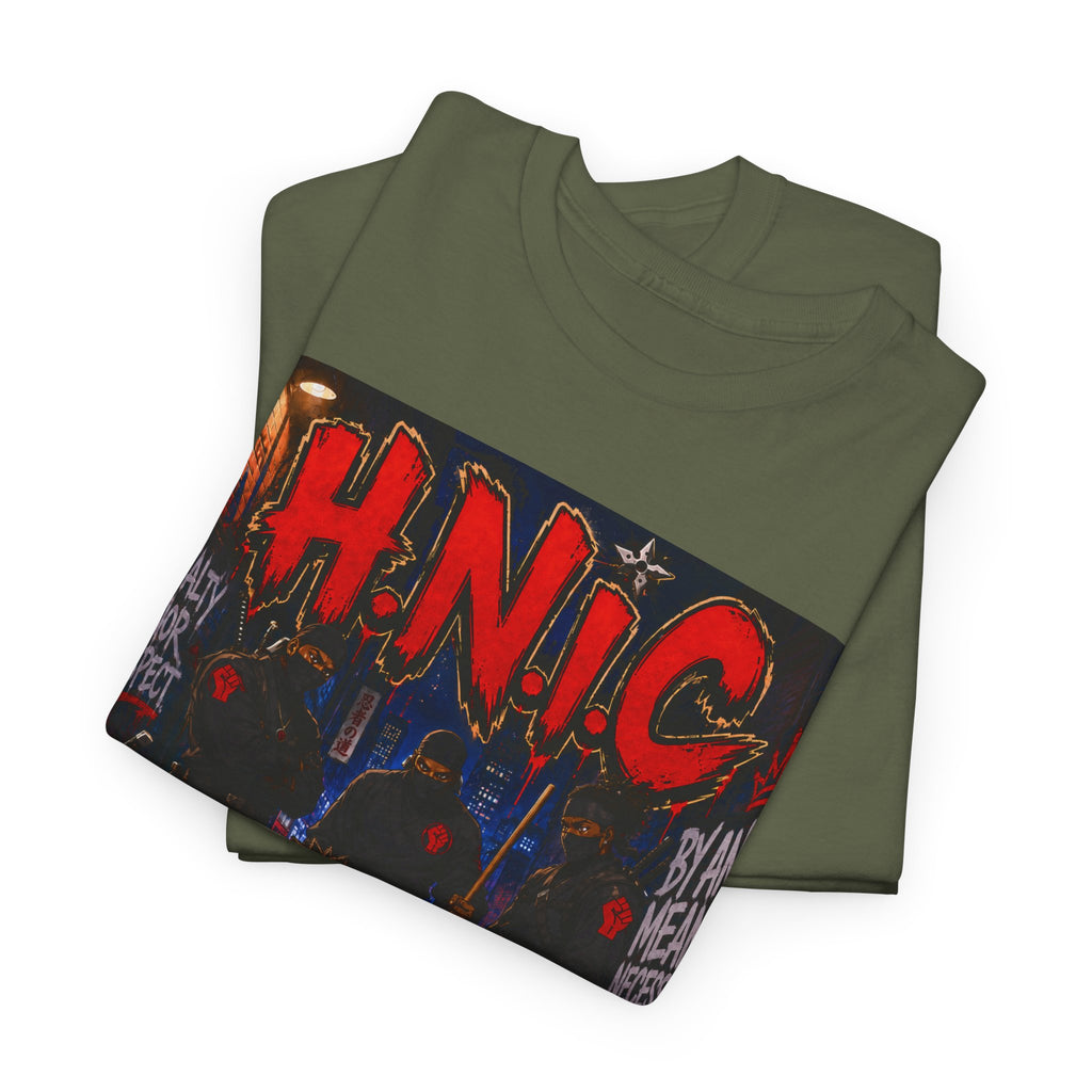 H.N.I.C. Graphic Tee — 'This Is Not A Riot' Raised Fist Streetwear T‑Shirt