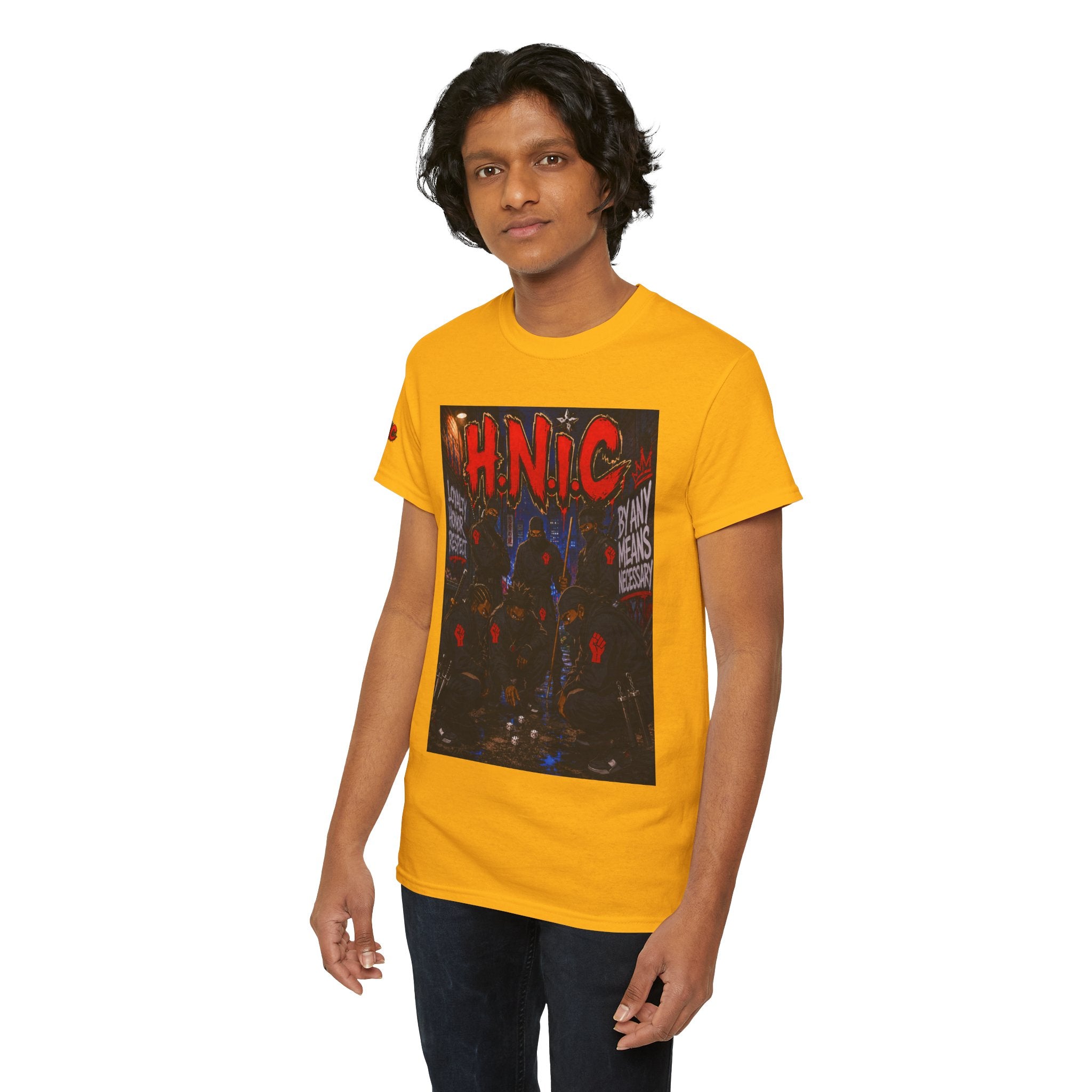 H.N.I.C. Graphic Tee — 'This Is Not A Riot' Raised Fist Streetwear T‑Shirt