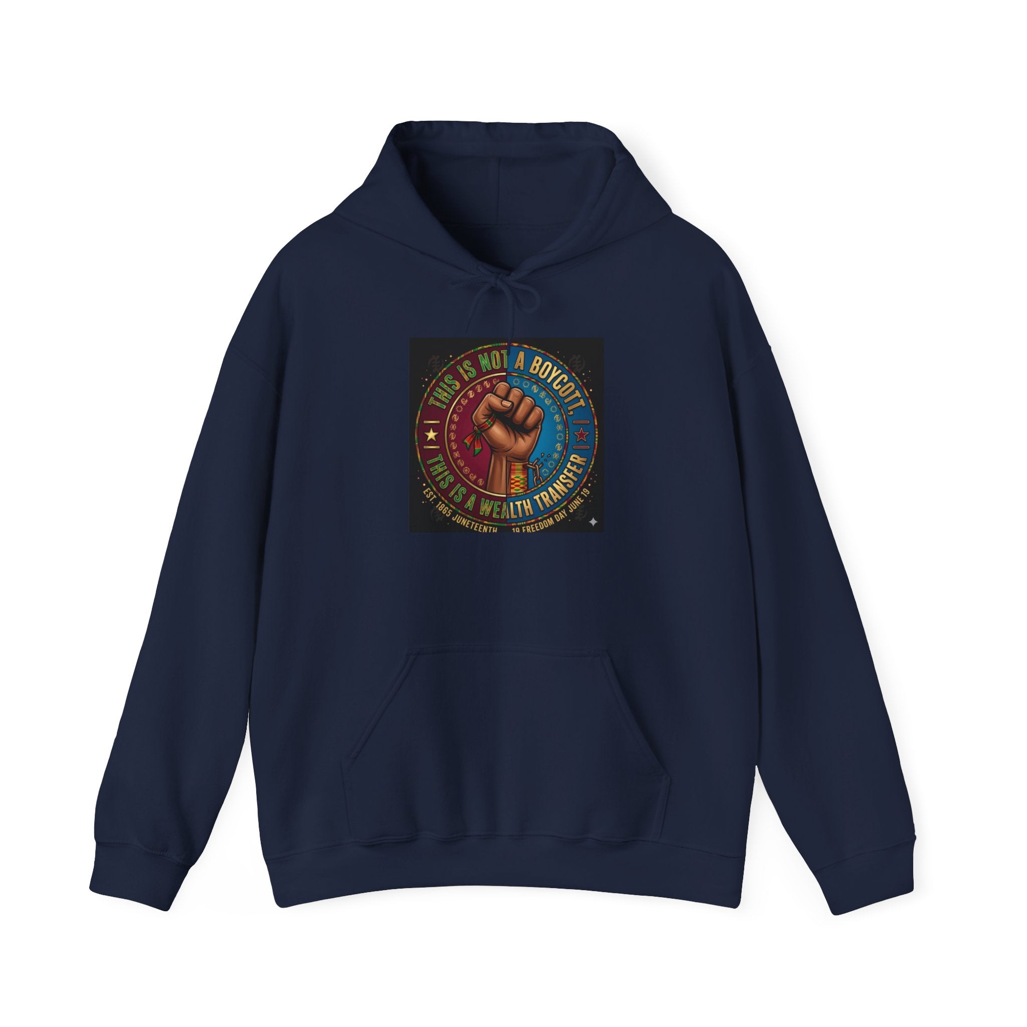 Empowered Unity Hoodie — "We Are a Movement" Fist Graphic Sweatshirt