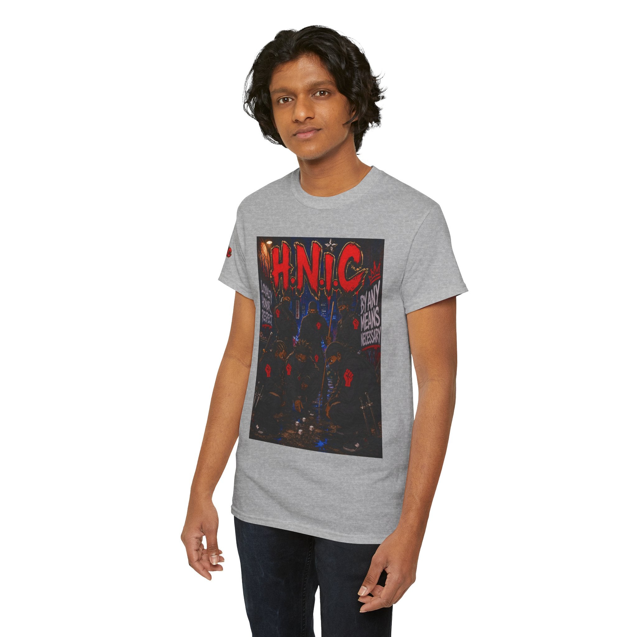 H.N.I.C. Graphic Tee — 'This Is Not A Riot' Raised Fist Streetwear T‑Shirt