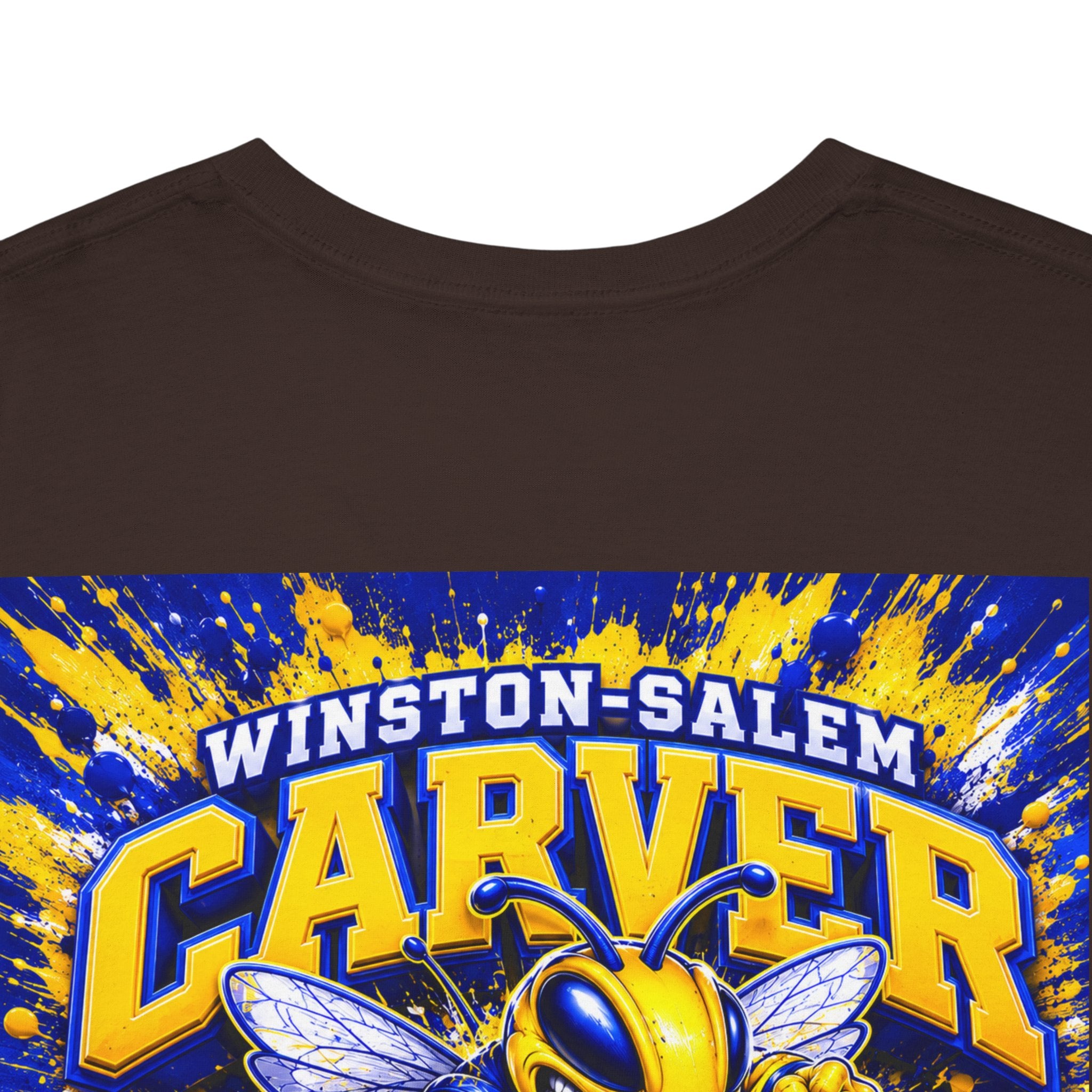 Carver Yellow Jackets Graphic T‑Shirt — Winston‑Salem School Spirit Tee