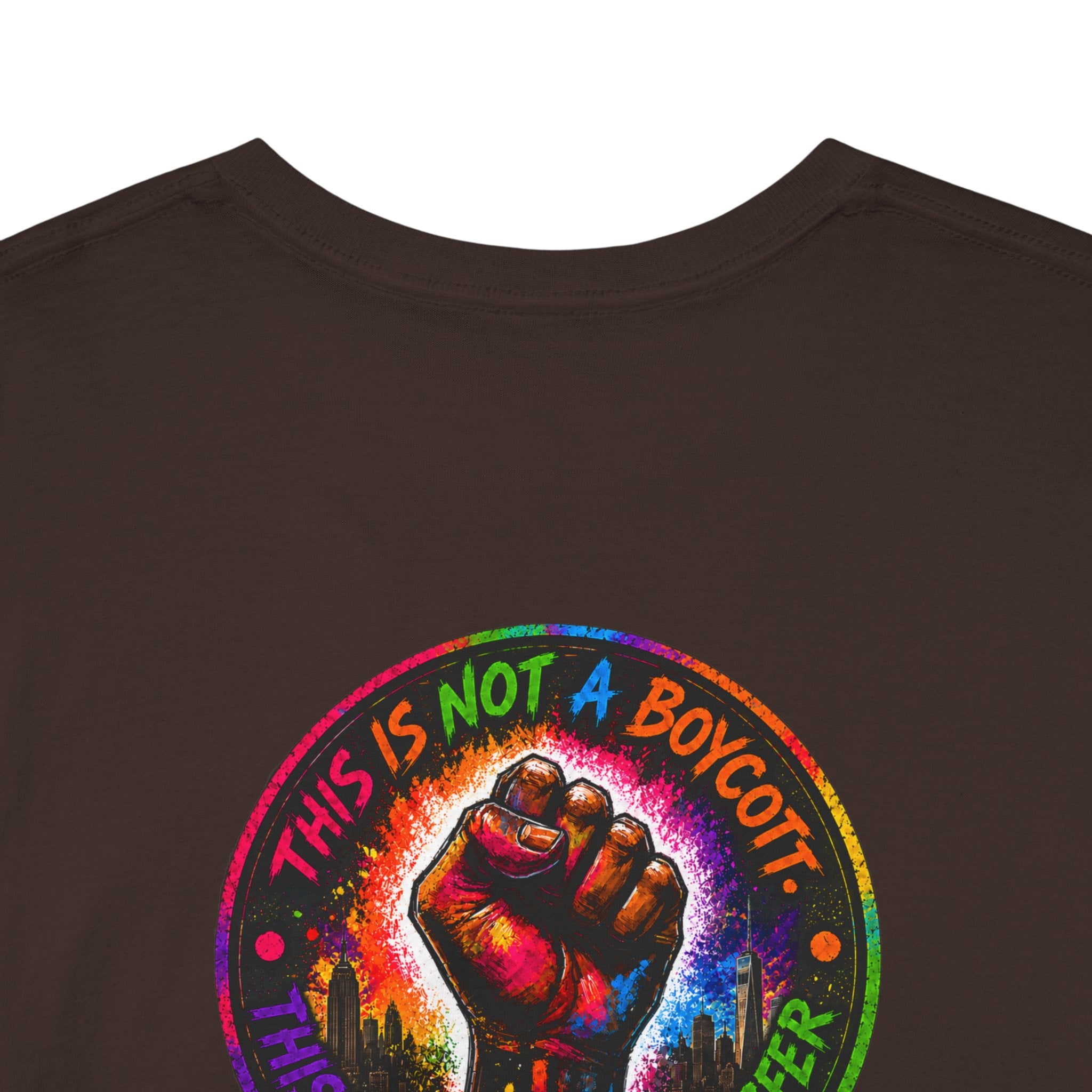 They Want Our Rhythm But Not Our Blues Tee — Black Power Fist Social Justice T-Shirt