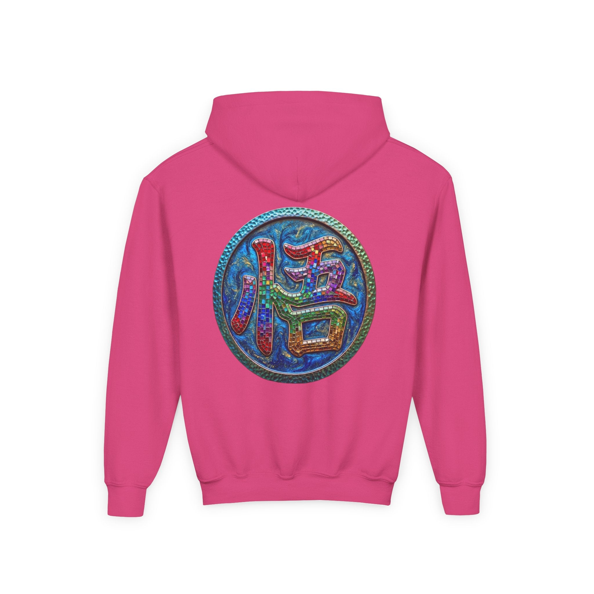 Dragon Boy Hoodie — Goku Cartoon Emblem Youth Hooded Sweatshirt