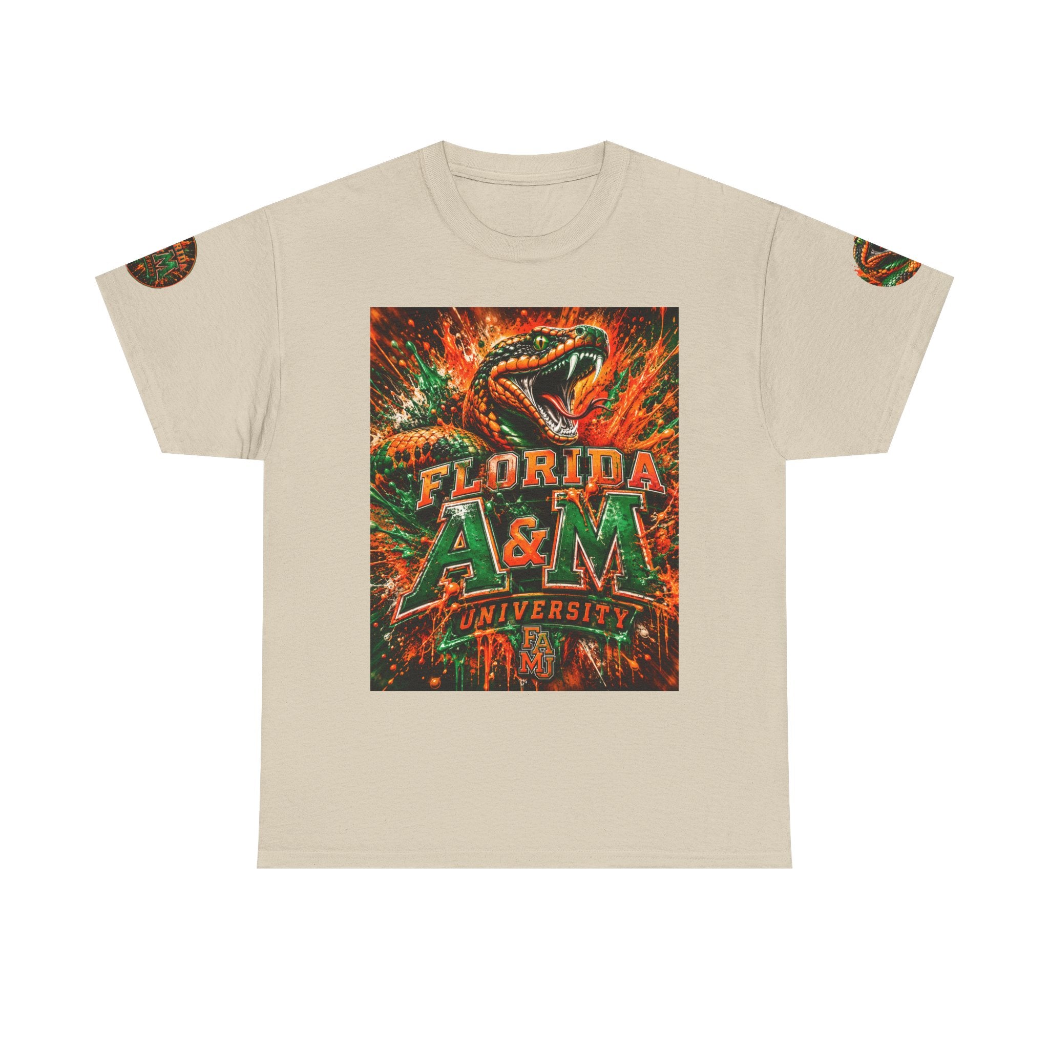 Florida A&M University Rattler Tee — Vintage Snake Mascot College T-Shirt