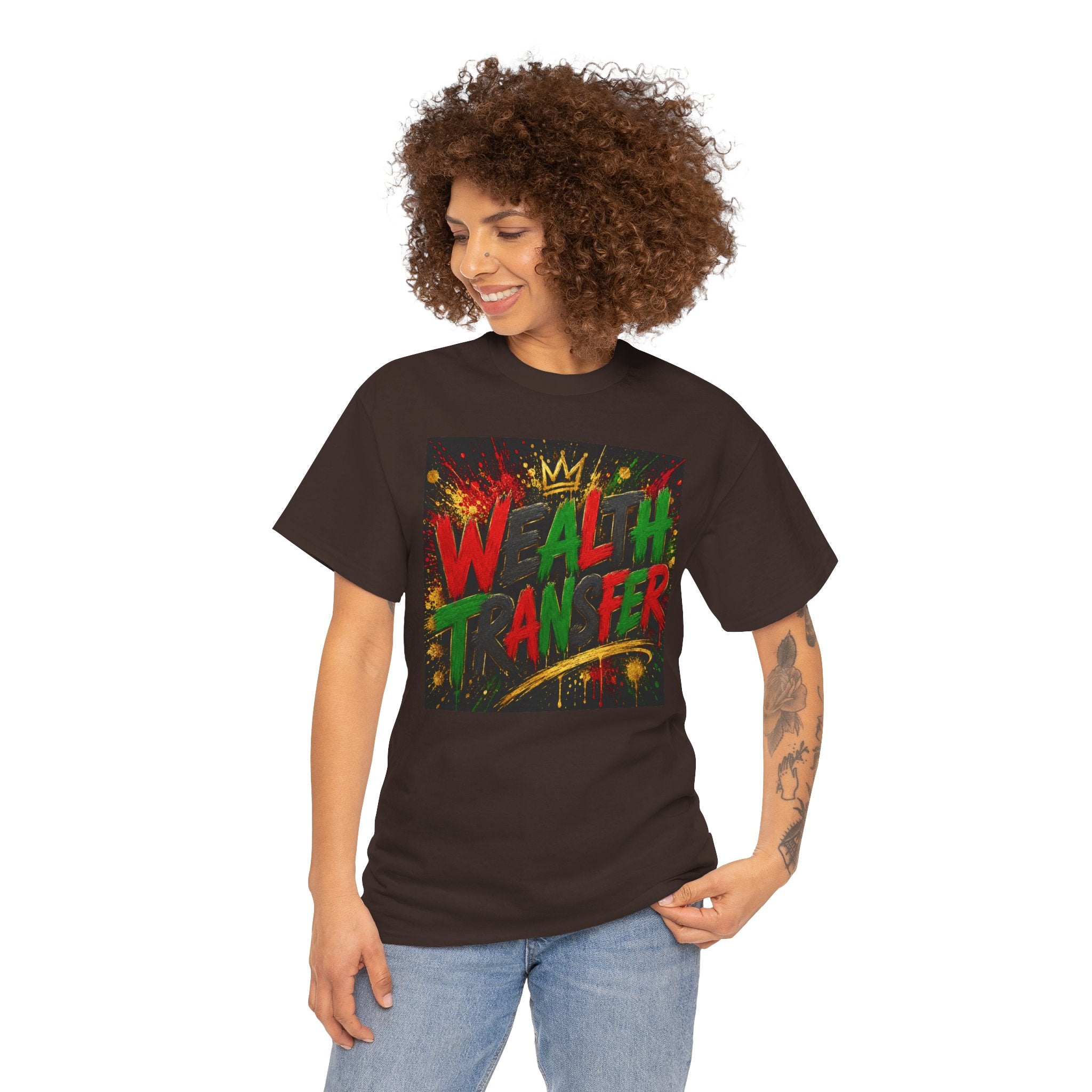 WALH TANKER Graphic Tee — Black Power Fist Back
