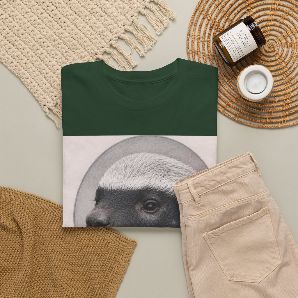 Badger Portrait Tee — "Which One of Y’all MF Said Something About a Home?" Graphic T‑Shirt