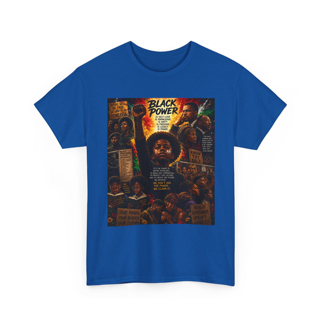 Black Power T‑Shirt — 'This Is Not A Boycott, This Is A Wealth Transfer' Protest Tee