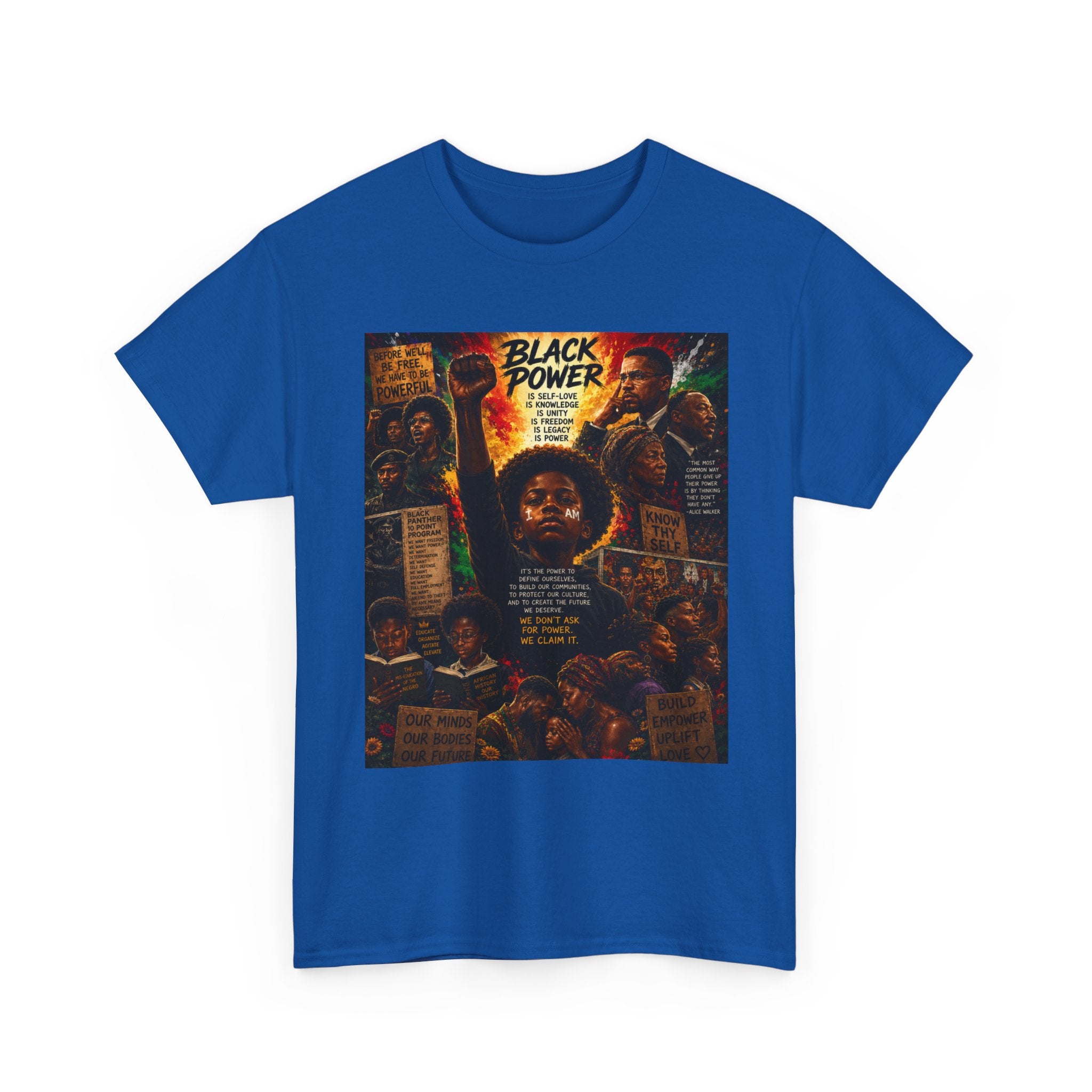 Black Power T‑Shirt — 'This Is Not A Boycott, This Is A Wealth Transfer' Protest Tee
