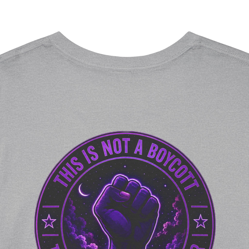 Graphic Tee — "Silence Is Not A Rebellion" Black Power Fist Tee