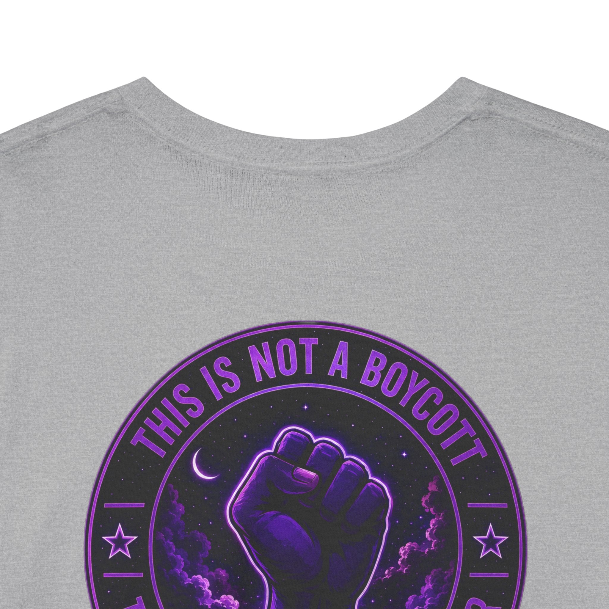 Graphic Tee — "Silence Is Not A Rebellion" Black Power Fist Tee