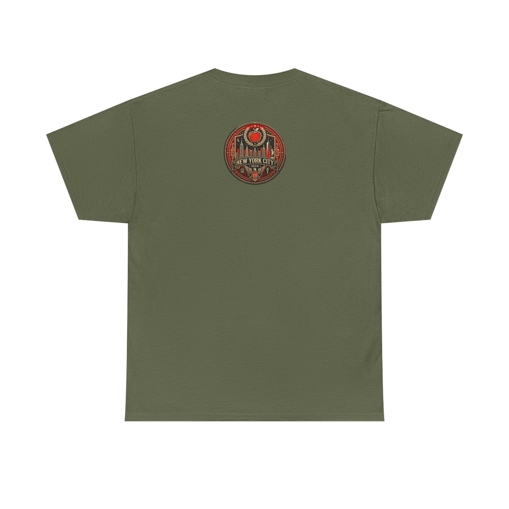 Vintage Crown Portrait Tee — Retro Hip-Hop Photo Graphic T-Shirt