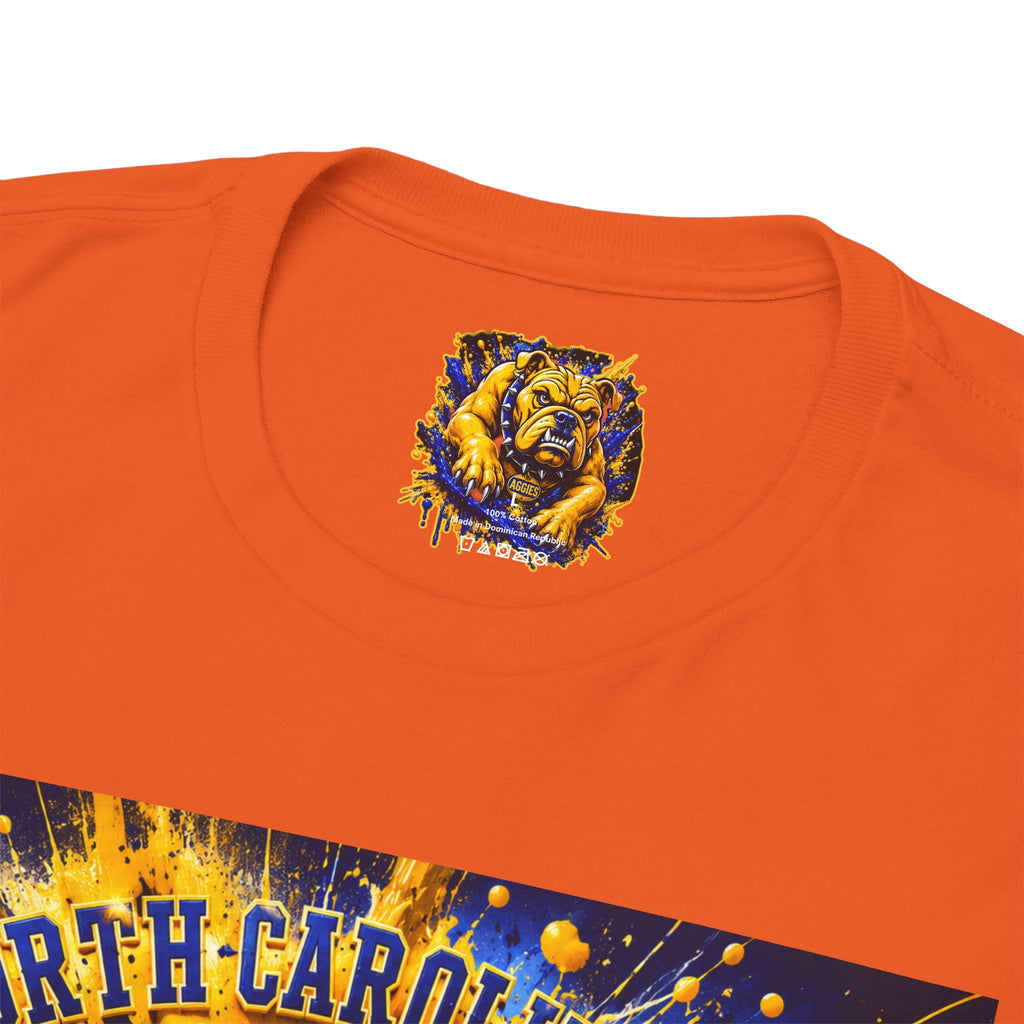 North Carolina A&T Aggies Bulldog T-Shirt — A&T Logo College Tee