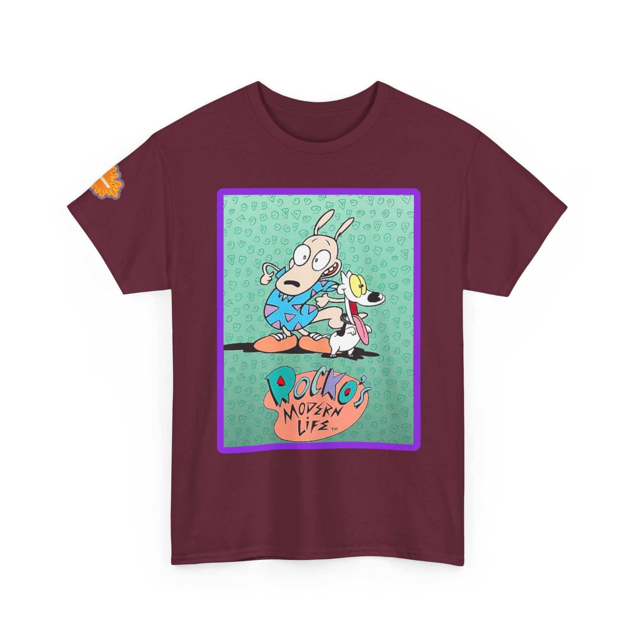 Rocko's Modern Life Cartoon Tee — Retro 90s Nicktoons Graphic T-Shirt