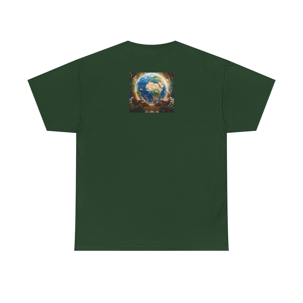 Earth Goddess T-Shirt — Vibrant Floral Nature Mother Graphic Tee