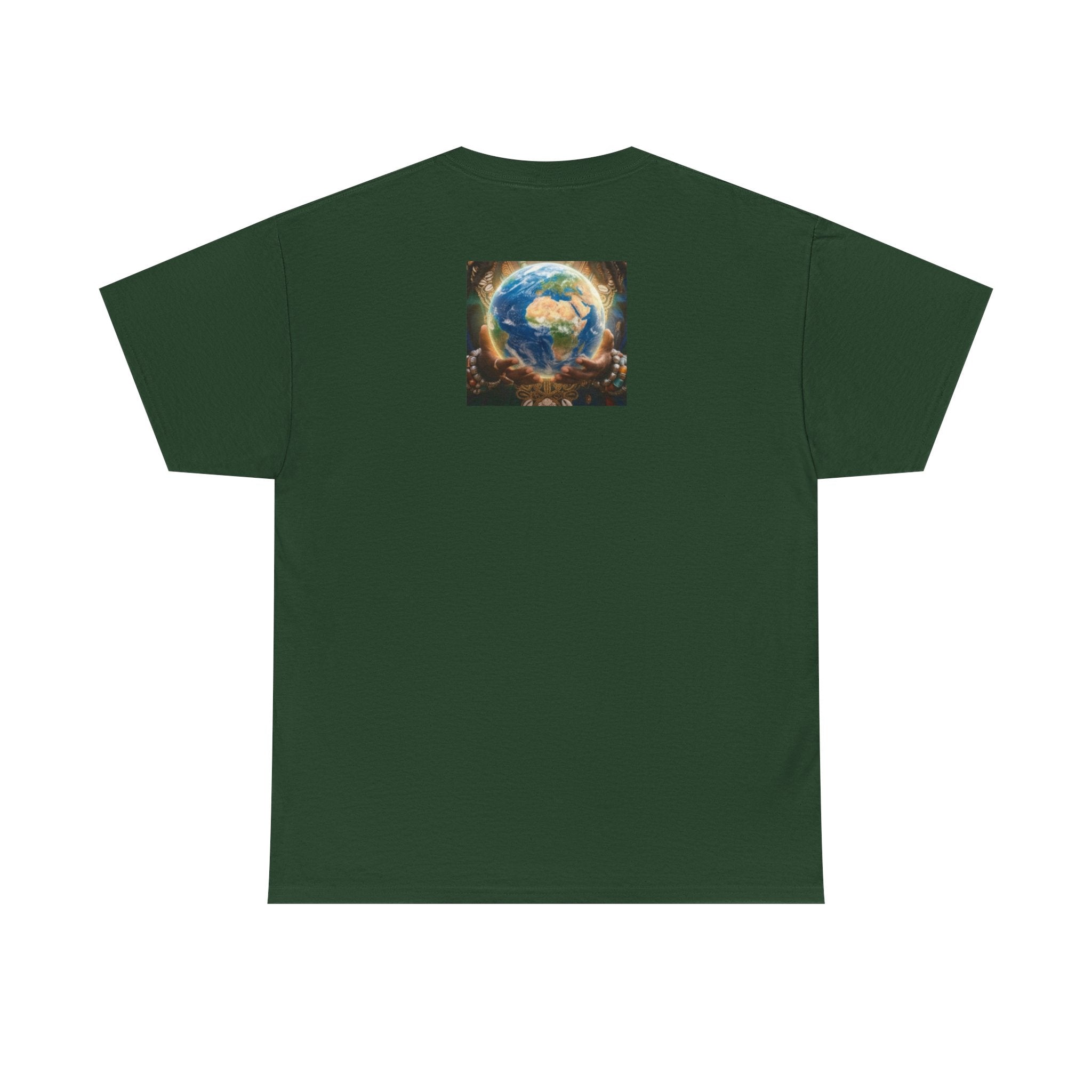 Earth Goddess T-Shirt — Vibrant Floral Nature Mother Graphic Tee