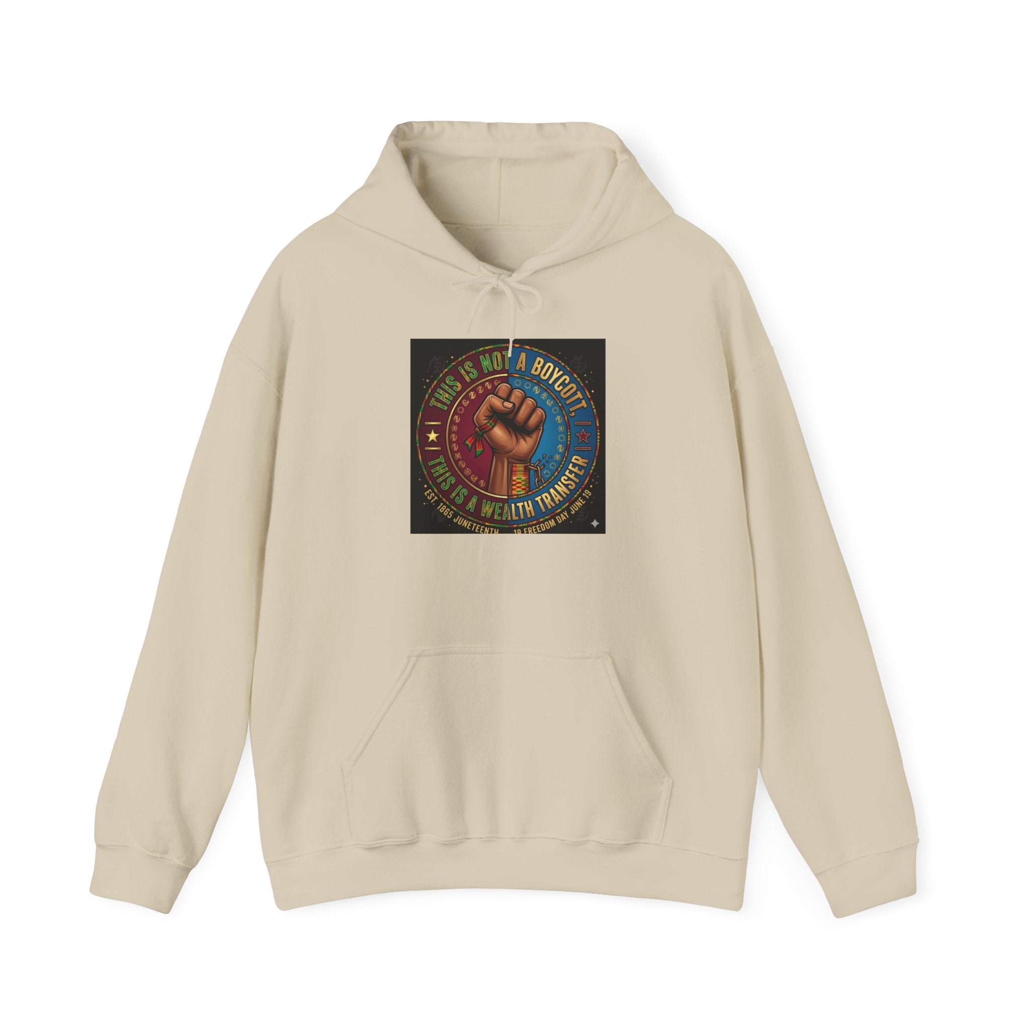 Empowered Unity Hoodie — "We Are a Movement" Fist Graphic Sweatshirt
