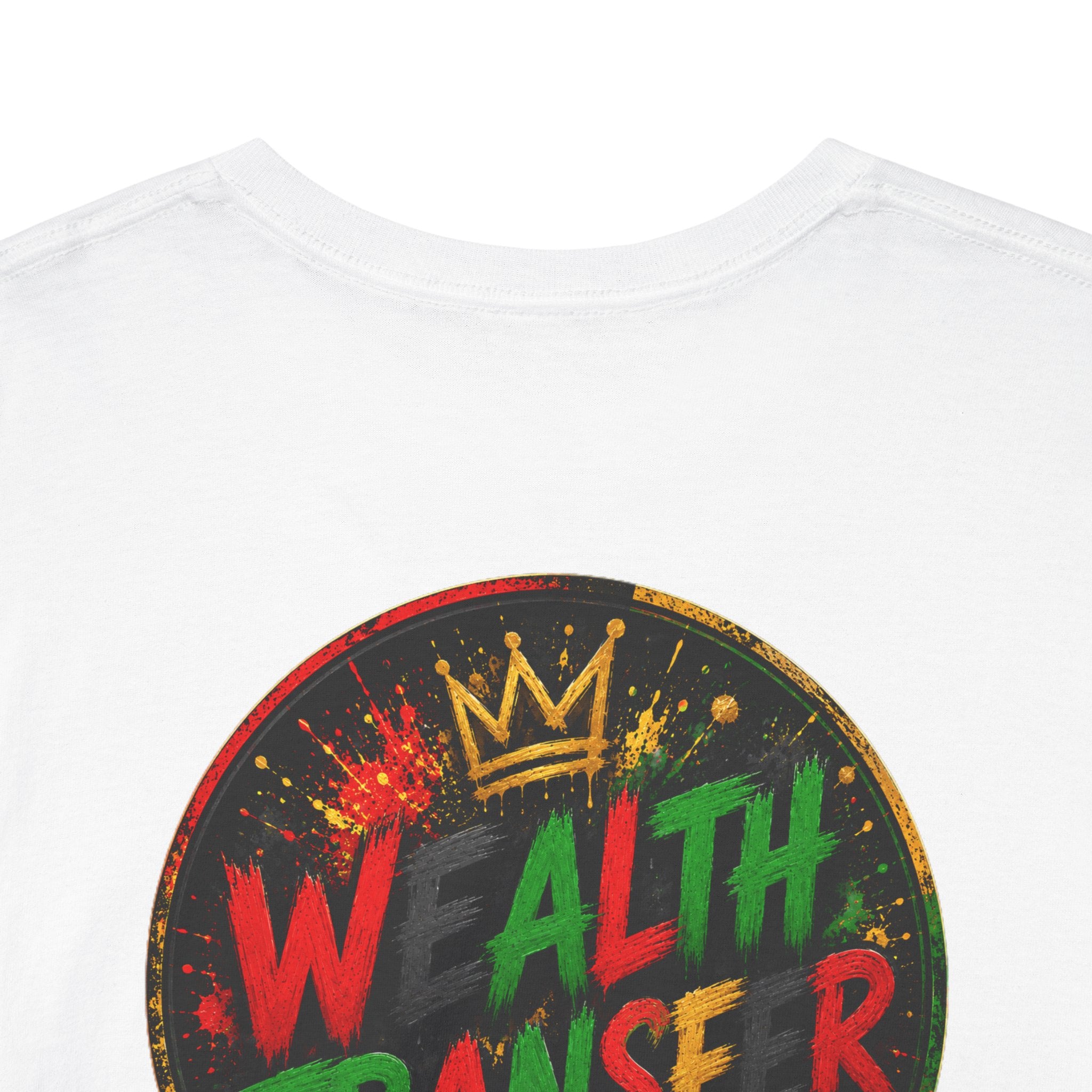WALH TANKER Graphic Tee — Black Power Fist Back