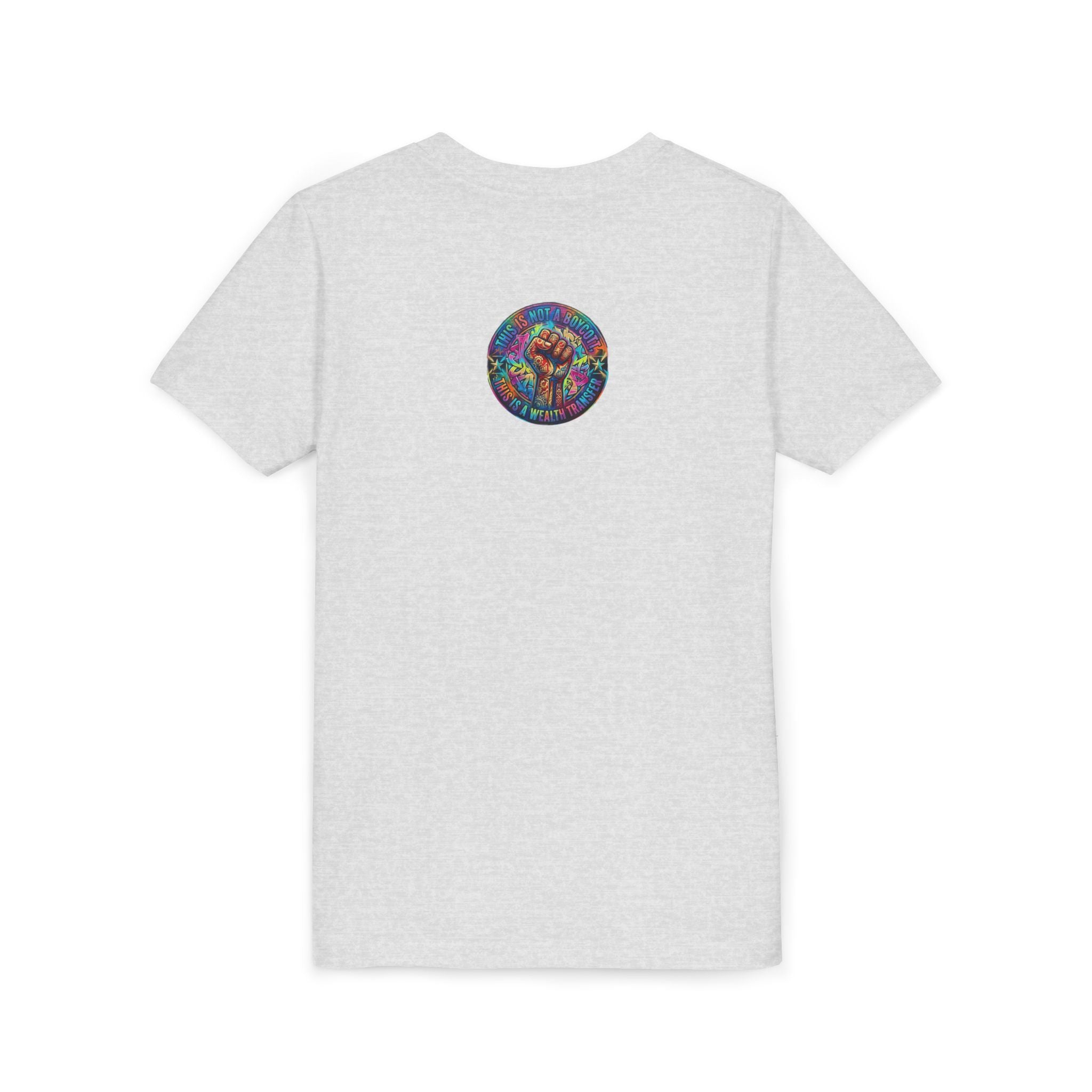 Neon Power Button Tee — Gamer Screen Escape Youth T-Shirt