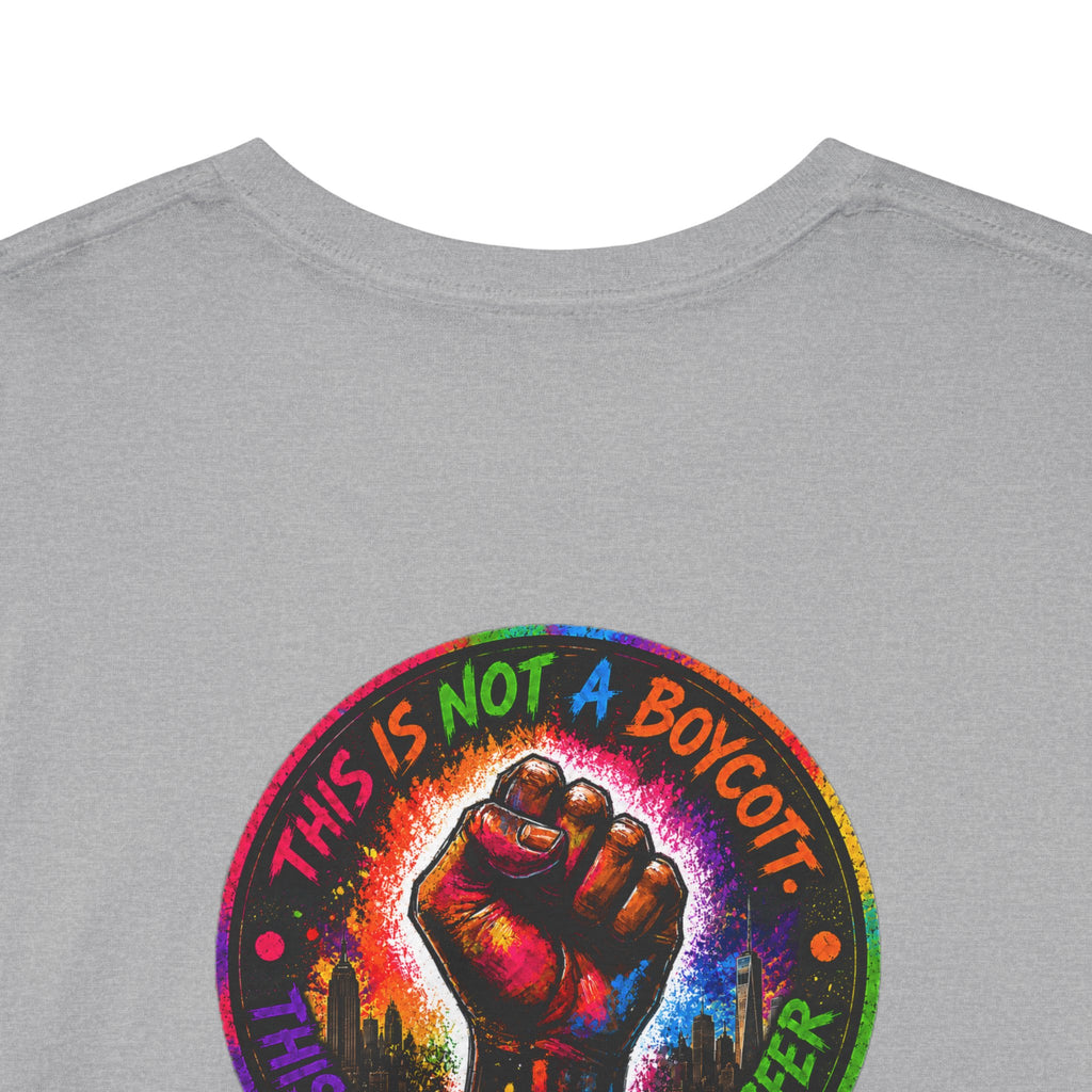 They Want Our Rhythm But Not Our Blues Tee — Black Power Fist Social Justice T-Shirt