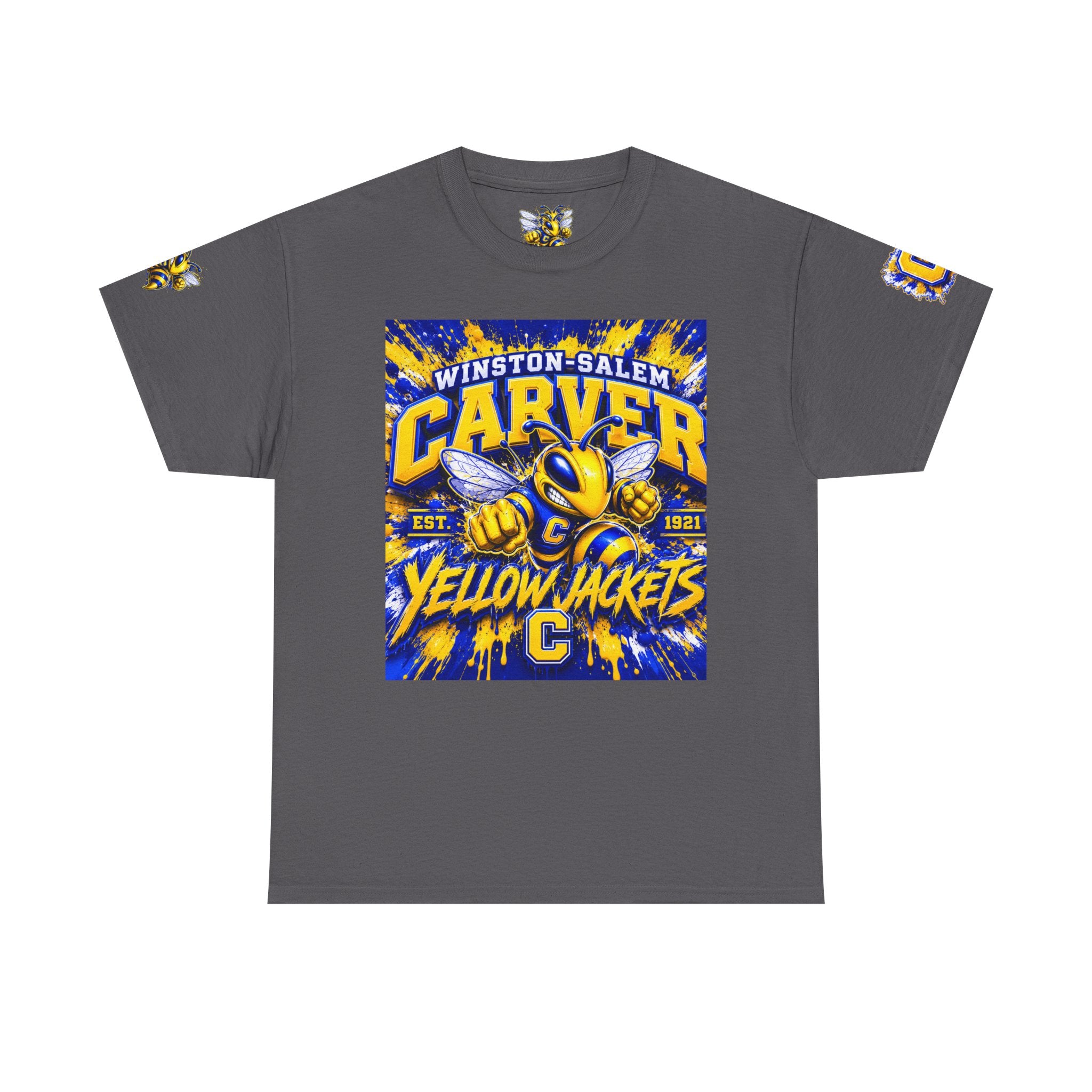 Carver Yellow Jackets T-Shirt — Winston-Salem High School Mascot Tee